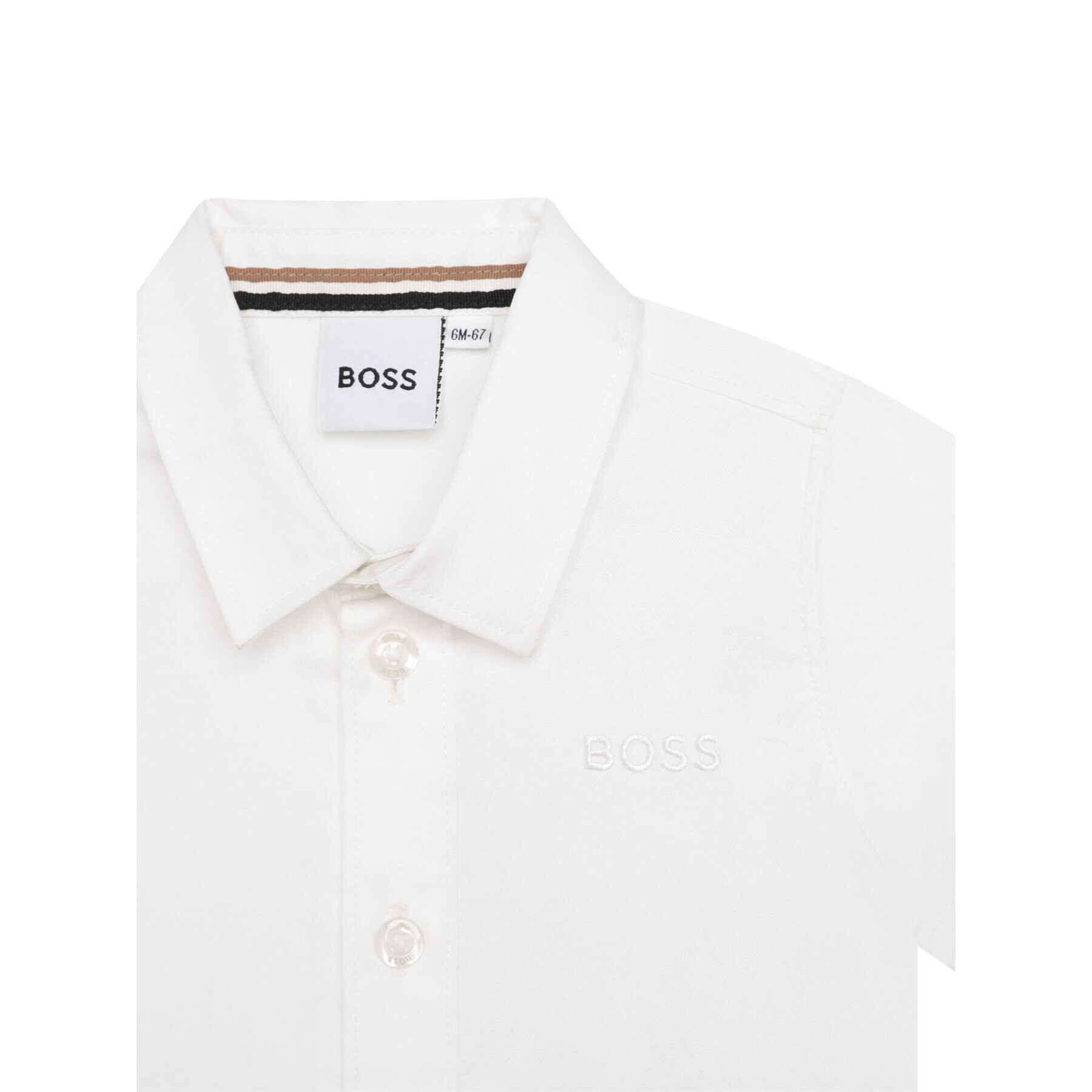 Boss Košeľa J05982 S Biela Regular Fit - Pepit.sk