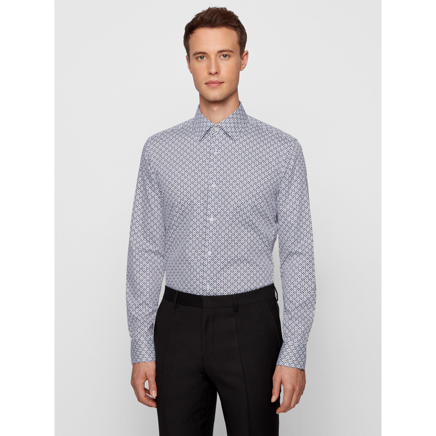 Boss Košeľa Jango 50446043 Farebná Slim Fit - Pepit.sk