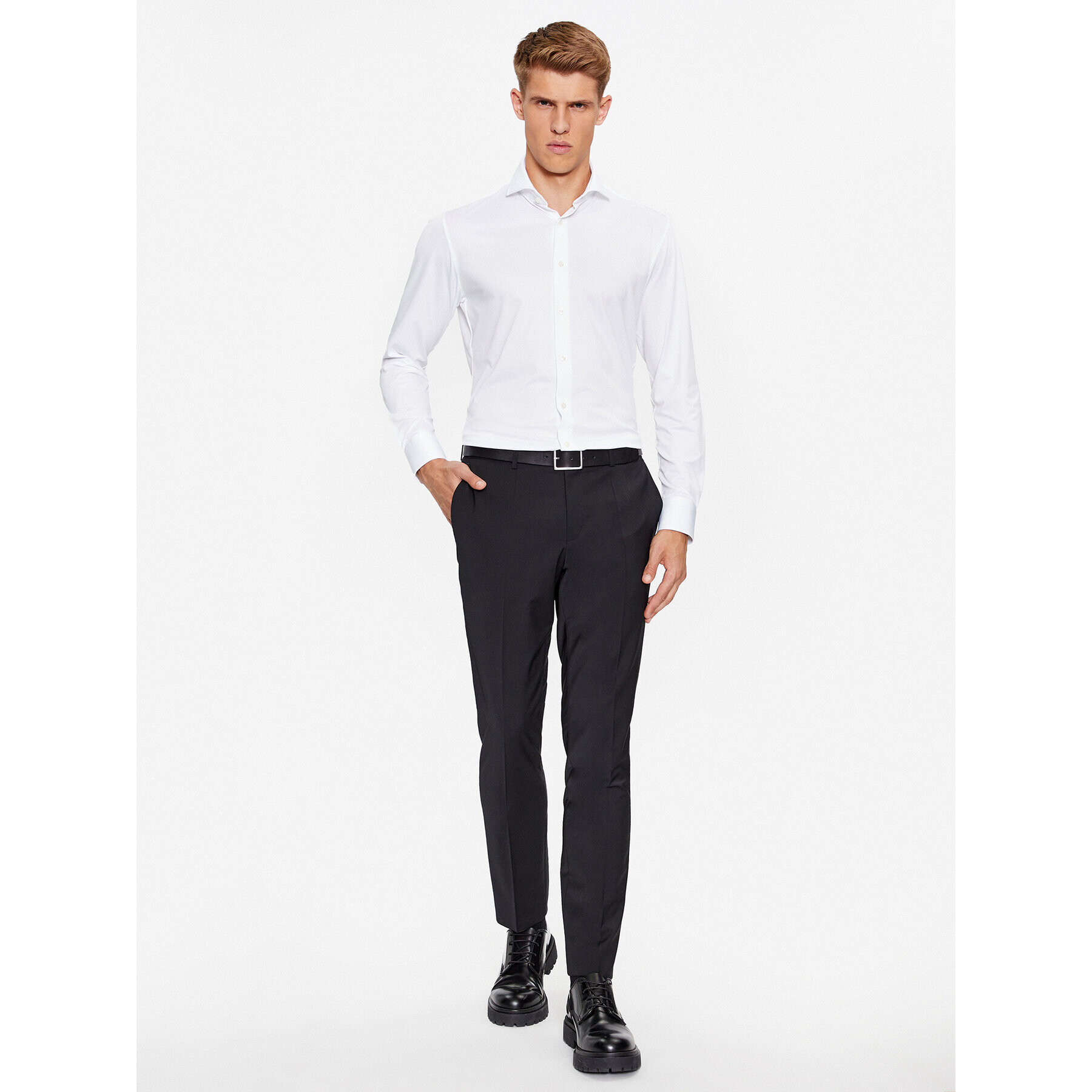 Boss Košeľa P-Hank-Spread-C1-222 50503533 Biela Slim Fit - Pepit.sk