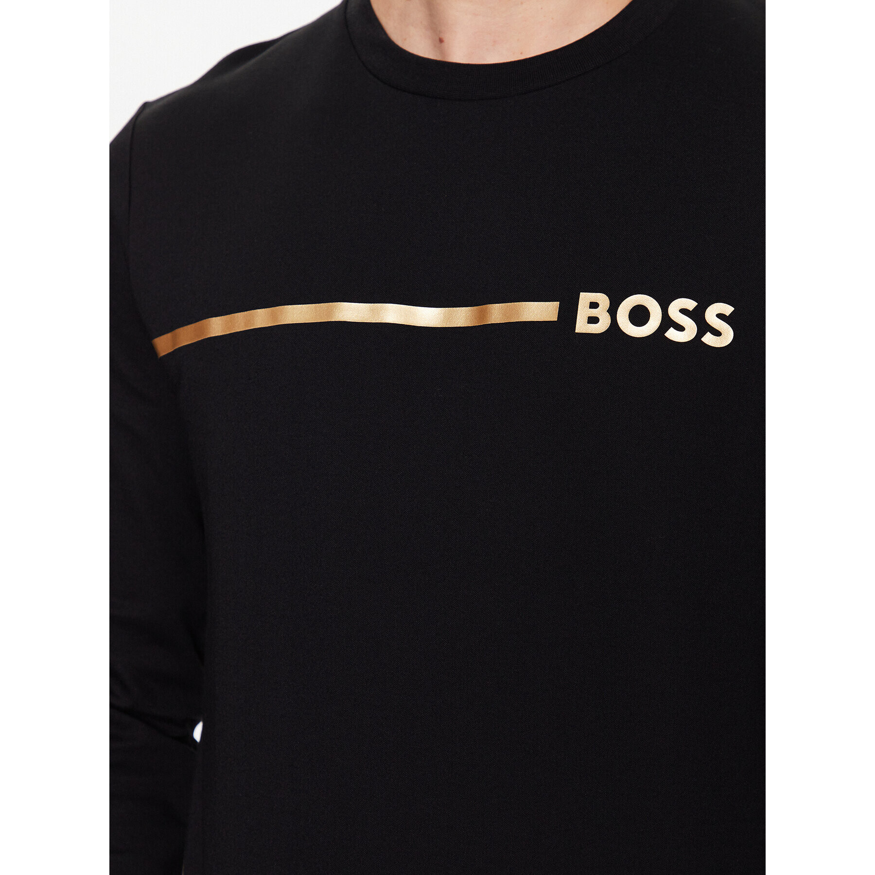 Boss Mikina 50485948 Čierna Regular Fit - Pepit.sk