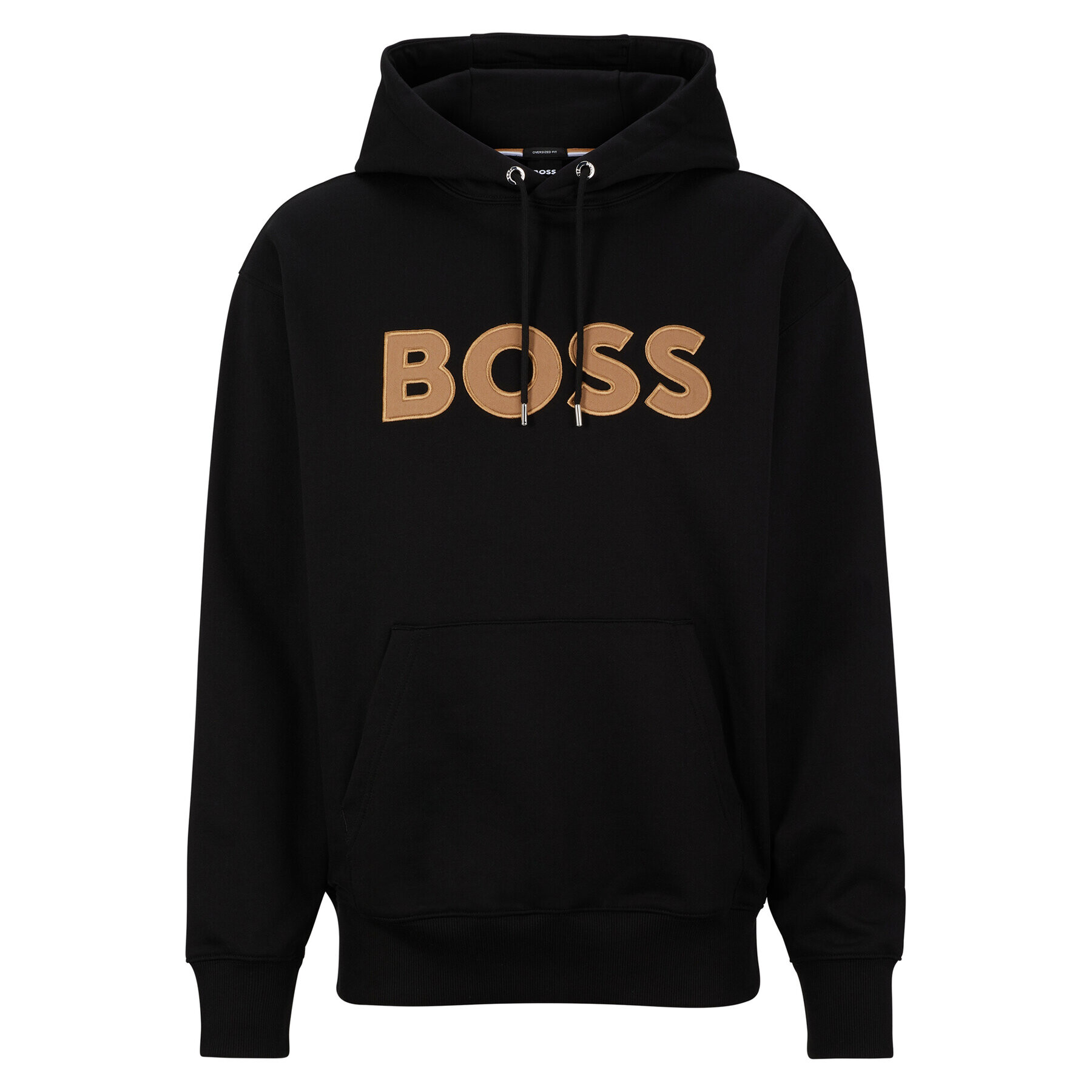 Boss Mikina 50486243 Čierna Oversize - Pepit.sk