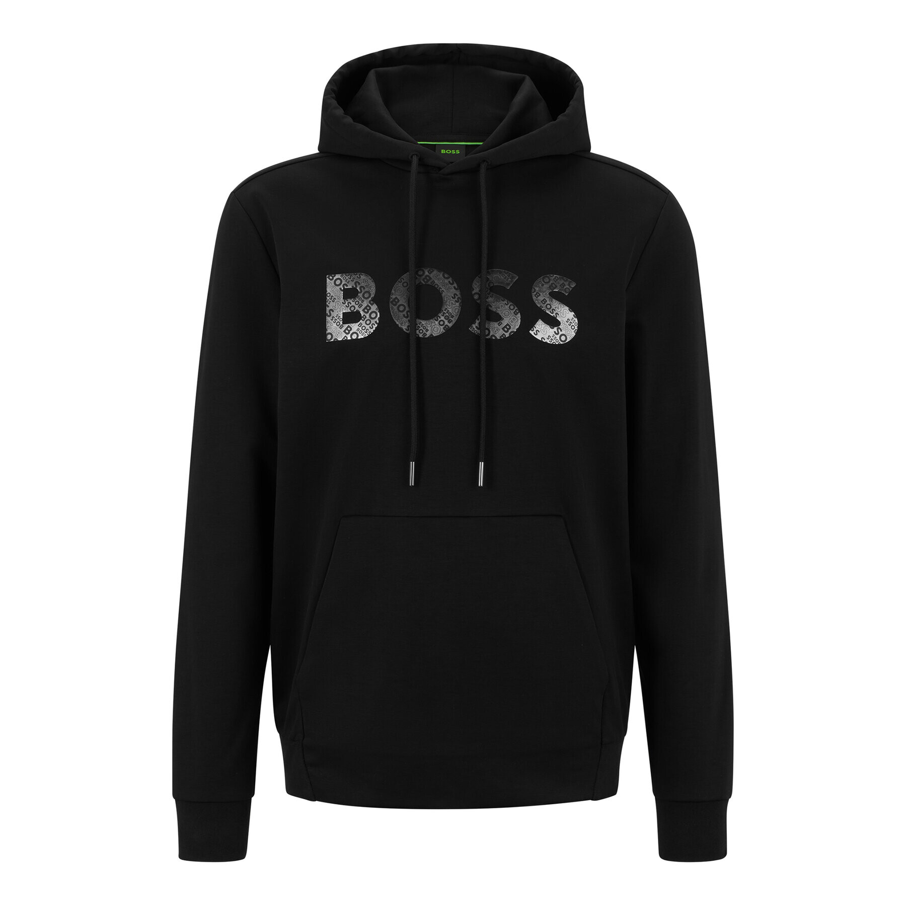 Boss Mikina Soody Mirror 50486853 Čierna Regular Fit - Pepit.sk