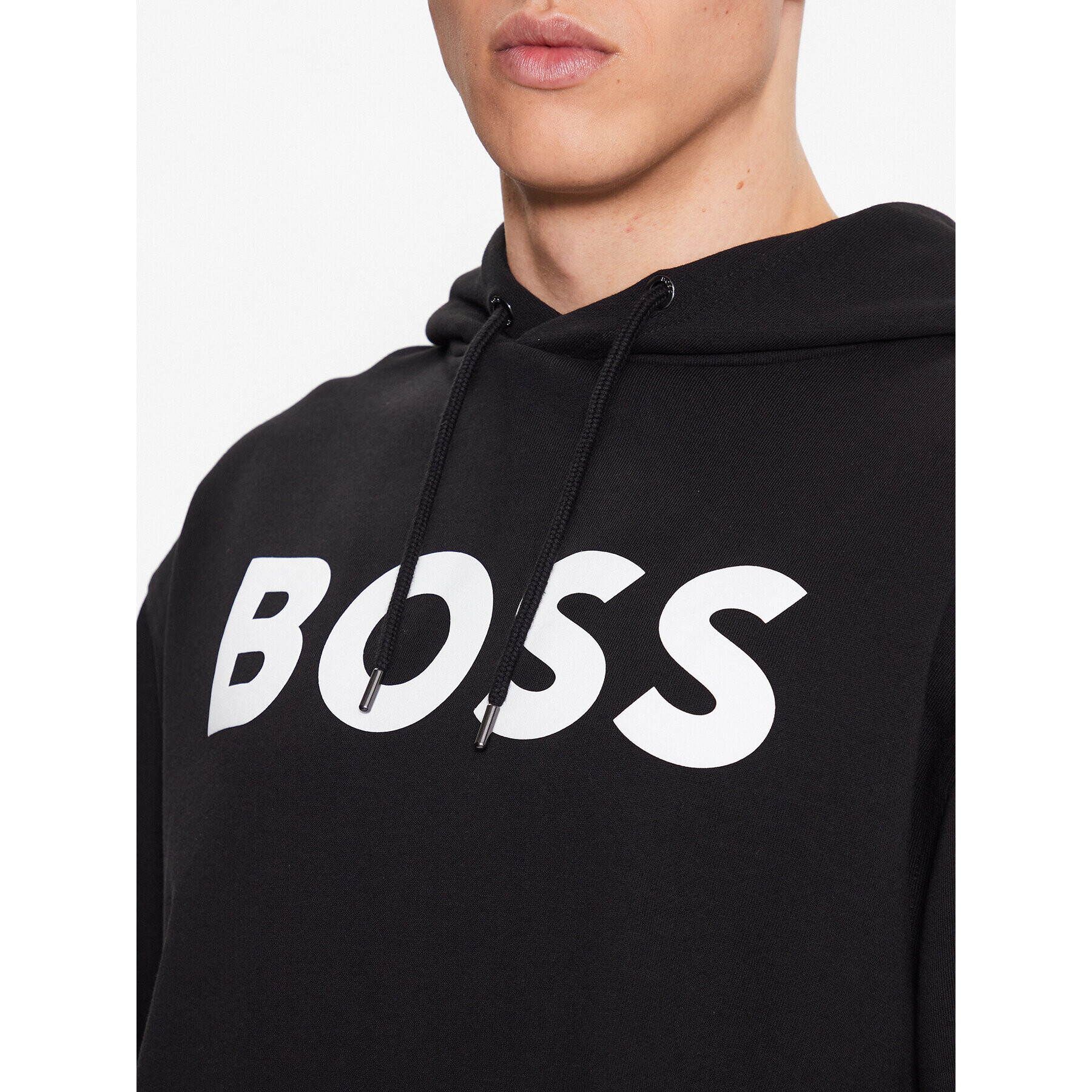 Boss Mikina 50487134 Čierna Regular Fit - Pepit.sk