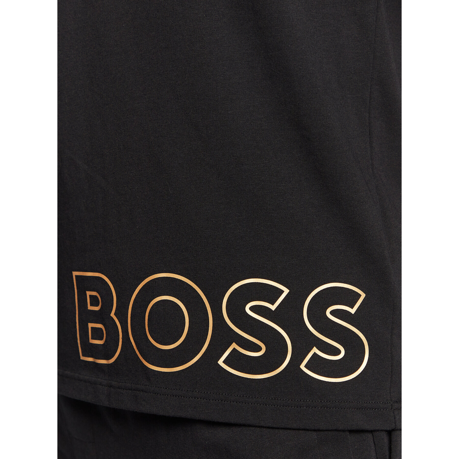 Boss Mikina Identity 50481200 Čierna Regular Fit - Pepit.sk