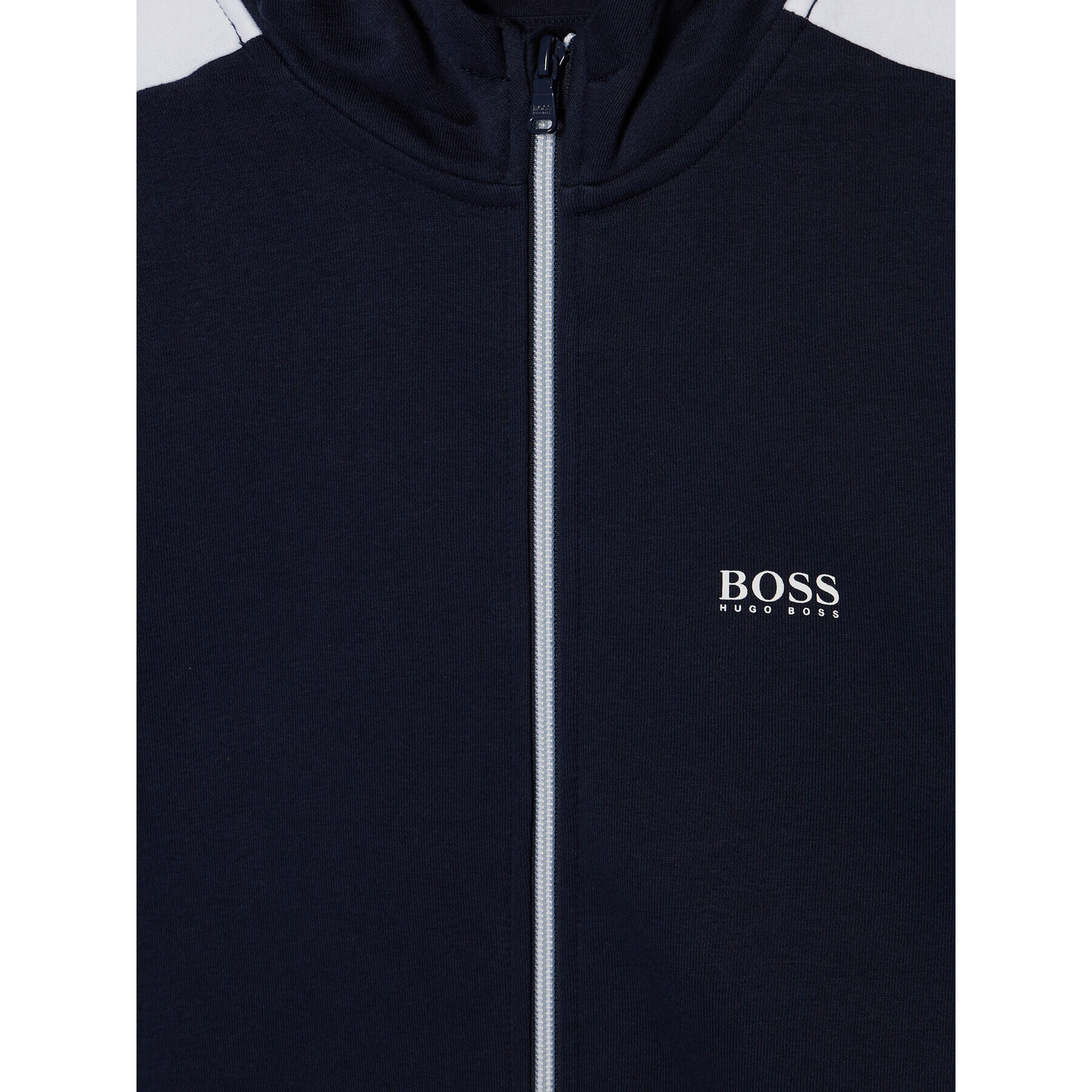 Boss Mikina J25N09 S Tmavomodrá Regular Fit - Pepit.sk