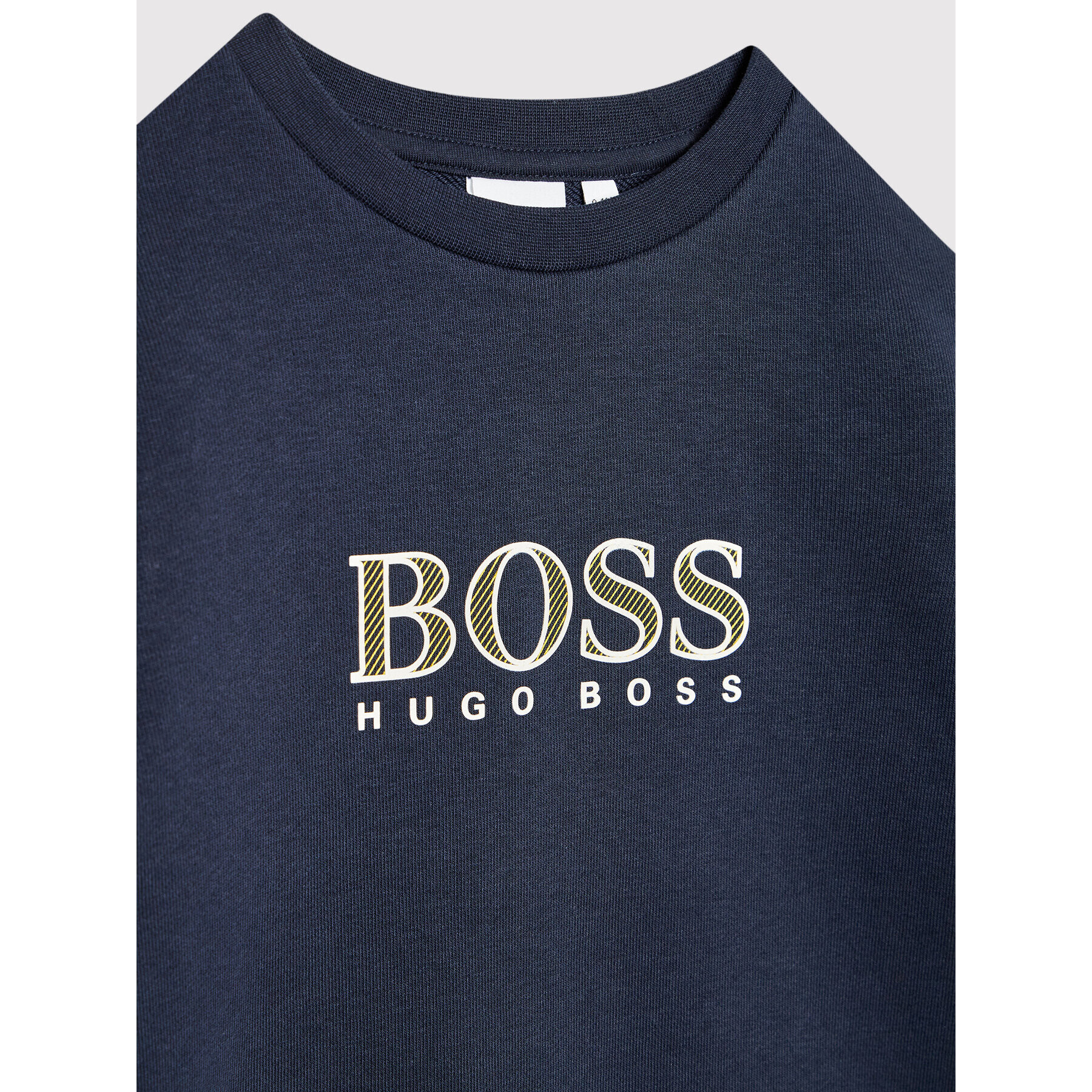 Boss Mikina J25N68 Tmavomodrá Regular Fit - Pepit.sk