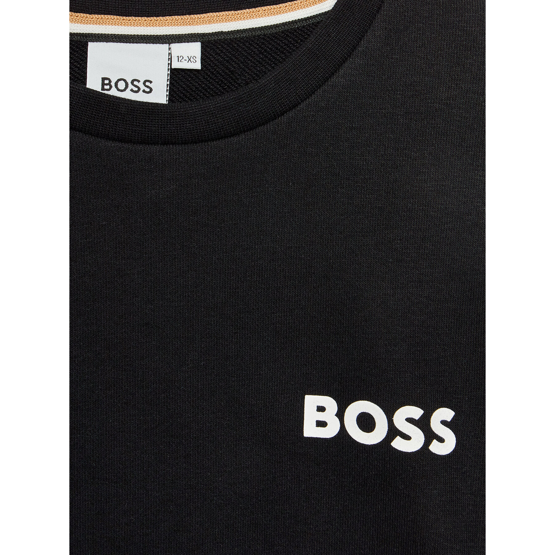 Boss Mikina J25O43 D Čierna Regular Fit - Pepit.sk