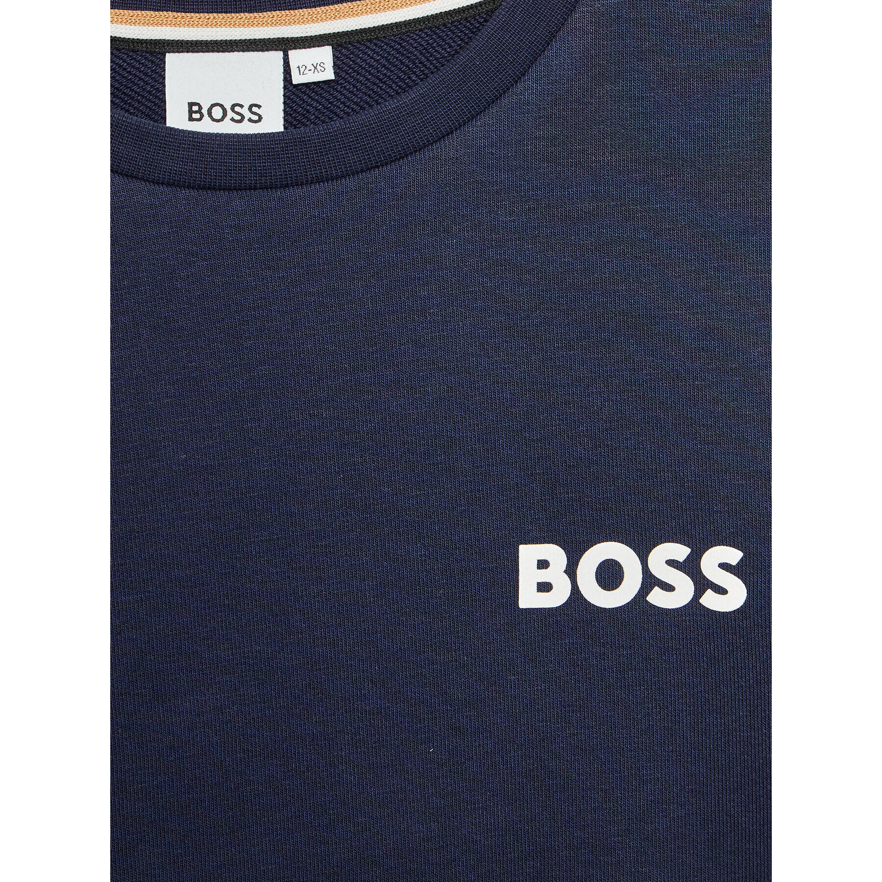 Boss Mikina J25O43 S Tmavomodrá Regular Fit - Pepit.sk