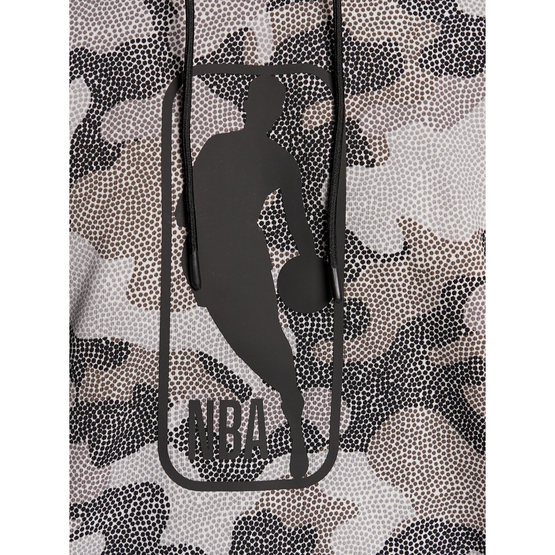 Boss Mikina NBA Camo 50477453 Sivá Regular Fit - Pepit.sk