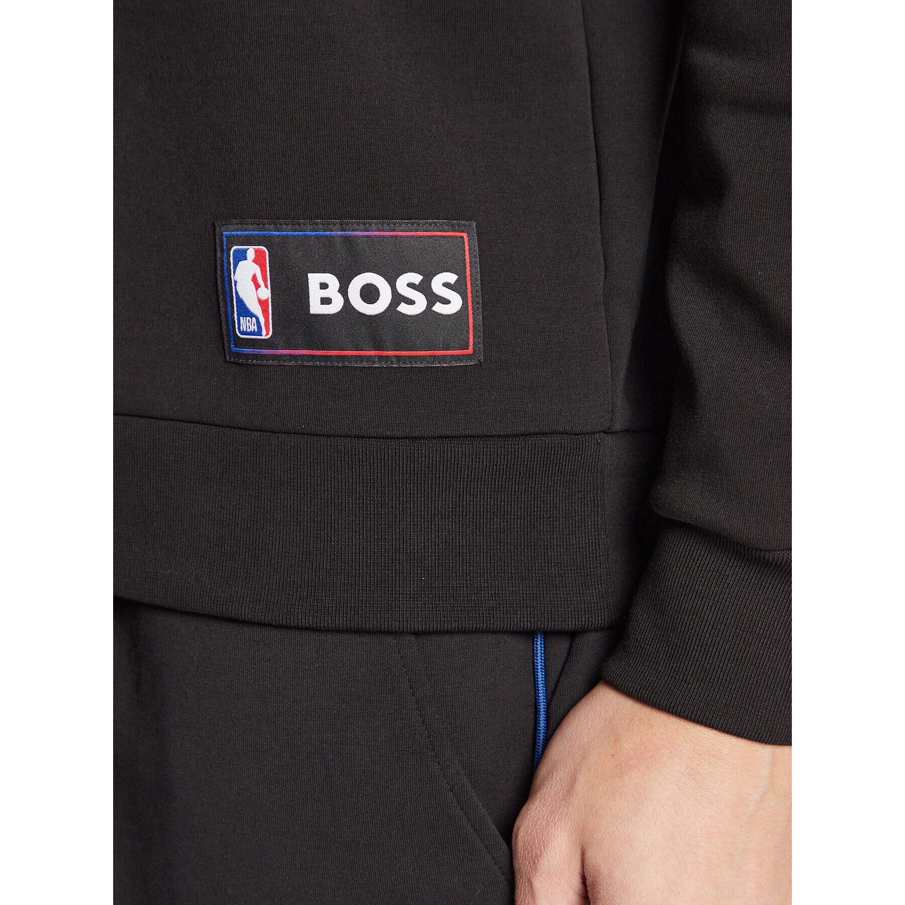 Boss Mikina NBA Wbounce_2 50477404 Čierna Regular Fit - Pepit.sk