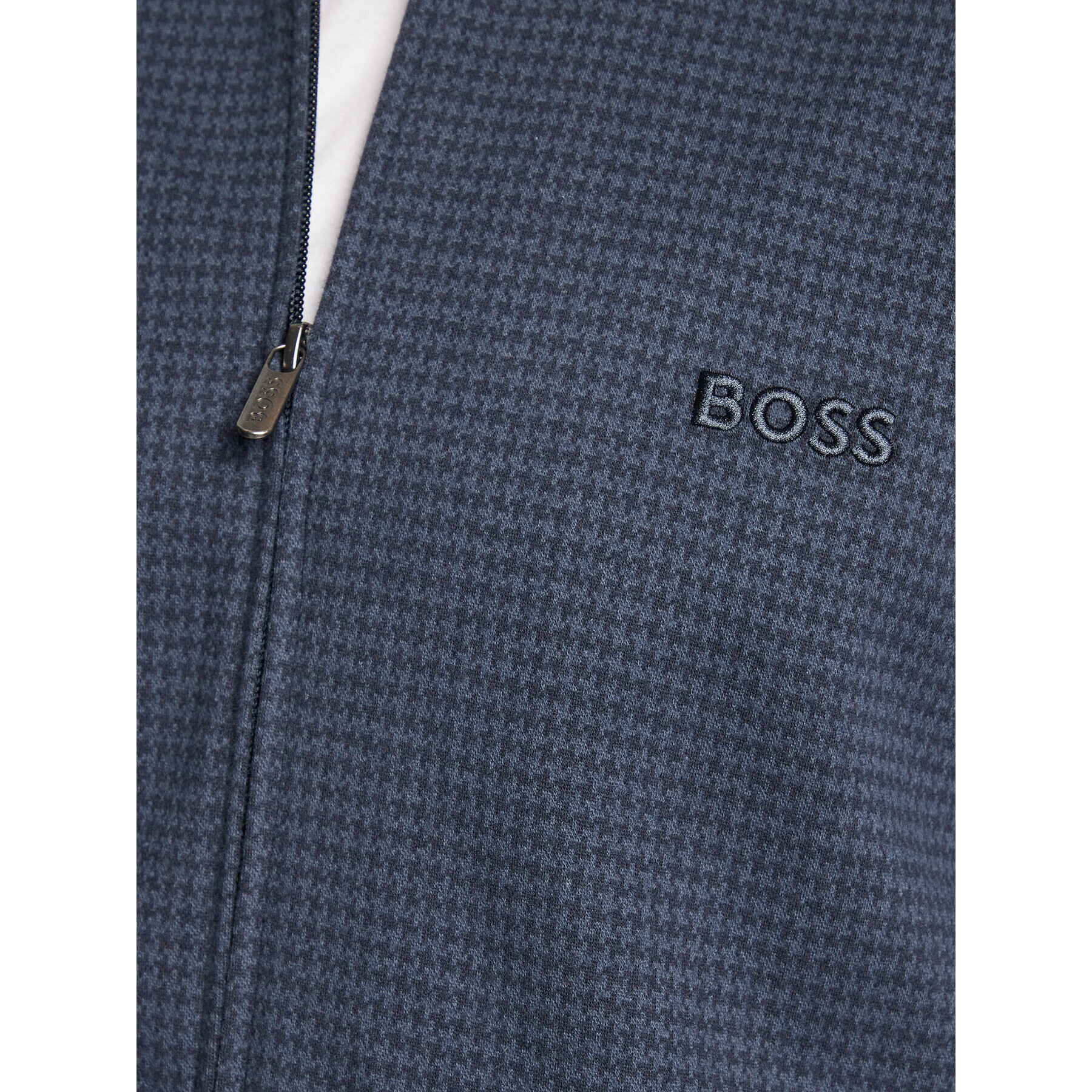 Boss Mikina Premium 50485962 Tmavomodrá Regular Fit - Pepit.sk