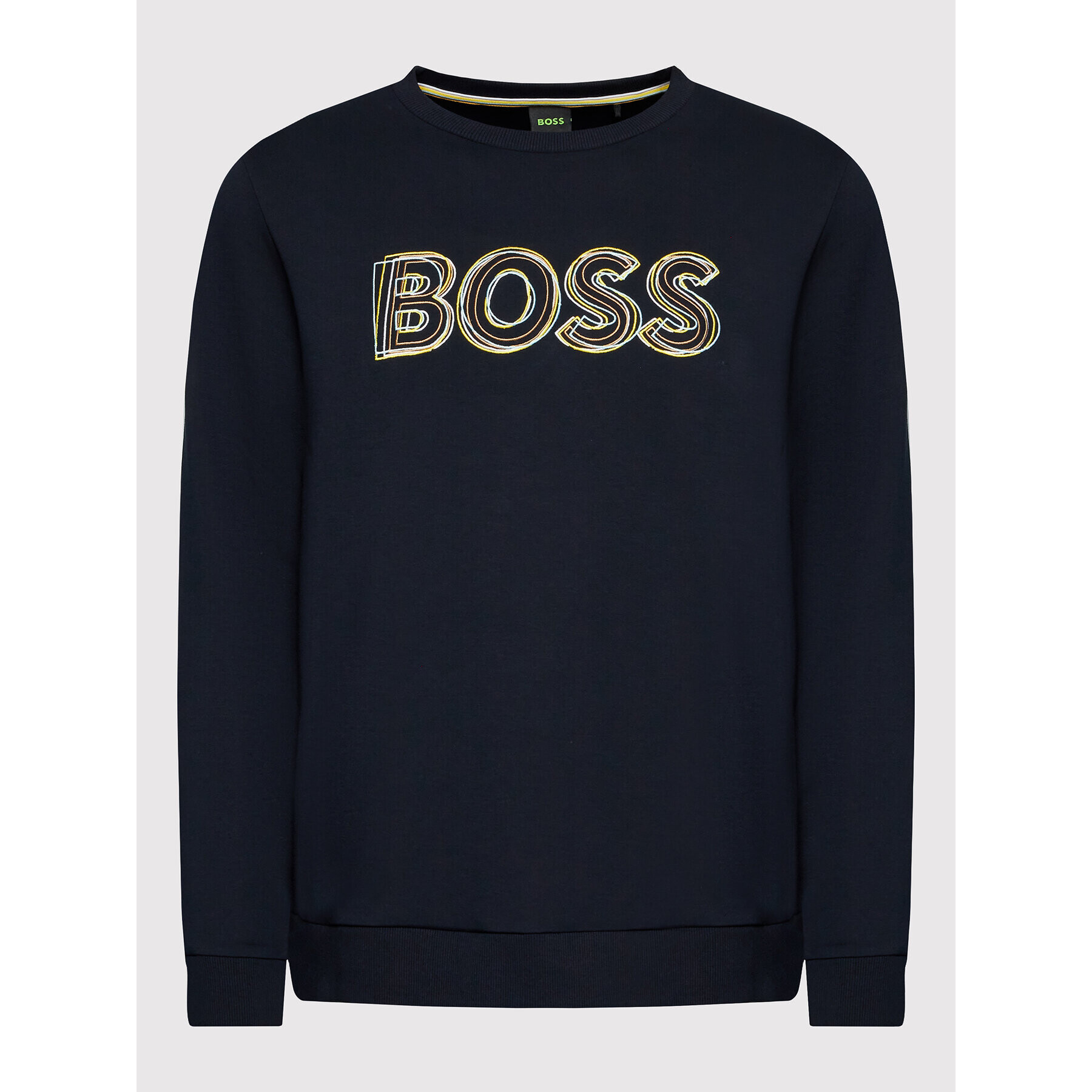 Boss Mikina Salbo 1 50471878 Tmavomodrá Regular Fit - Pepit.sk