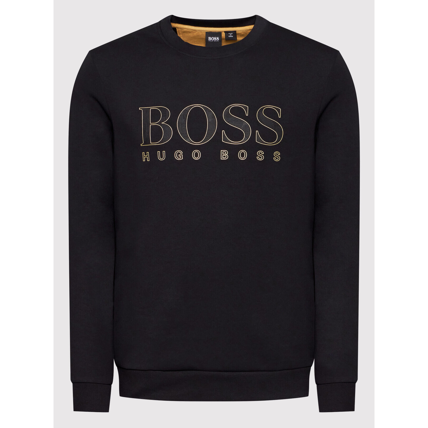 Boss Mikina Salbo Iconic 50448186 Čierna Slim Fit - Pepit.sk