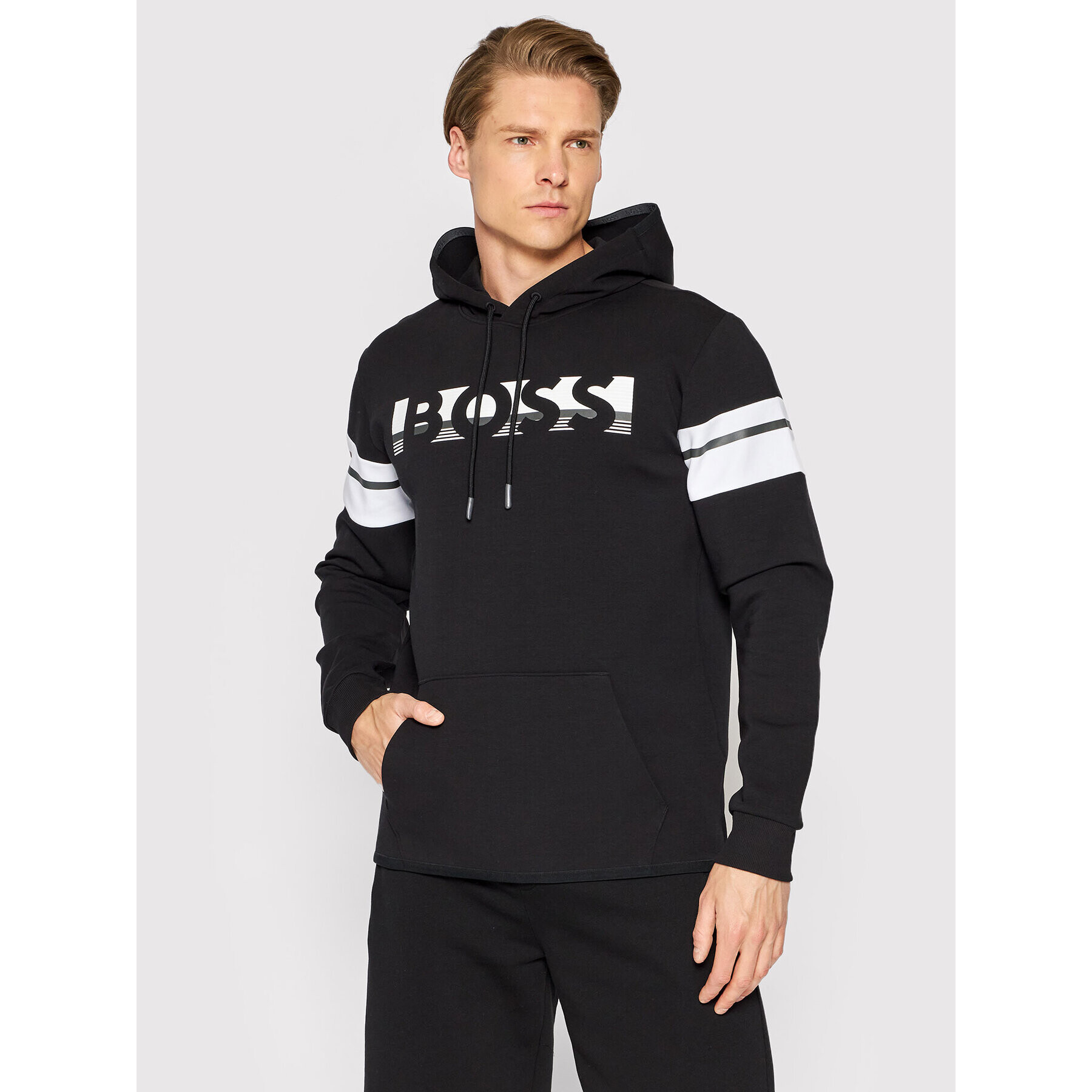 Boss Mikina Soody 1 50465949 Čierna Regular Fit - Pepit.sk