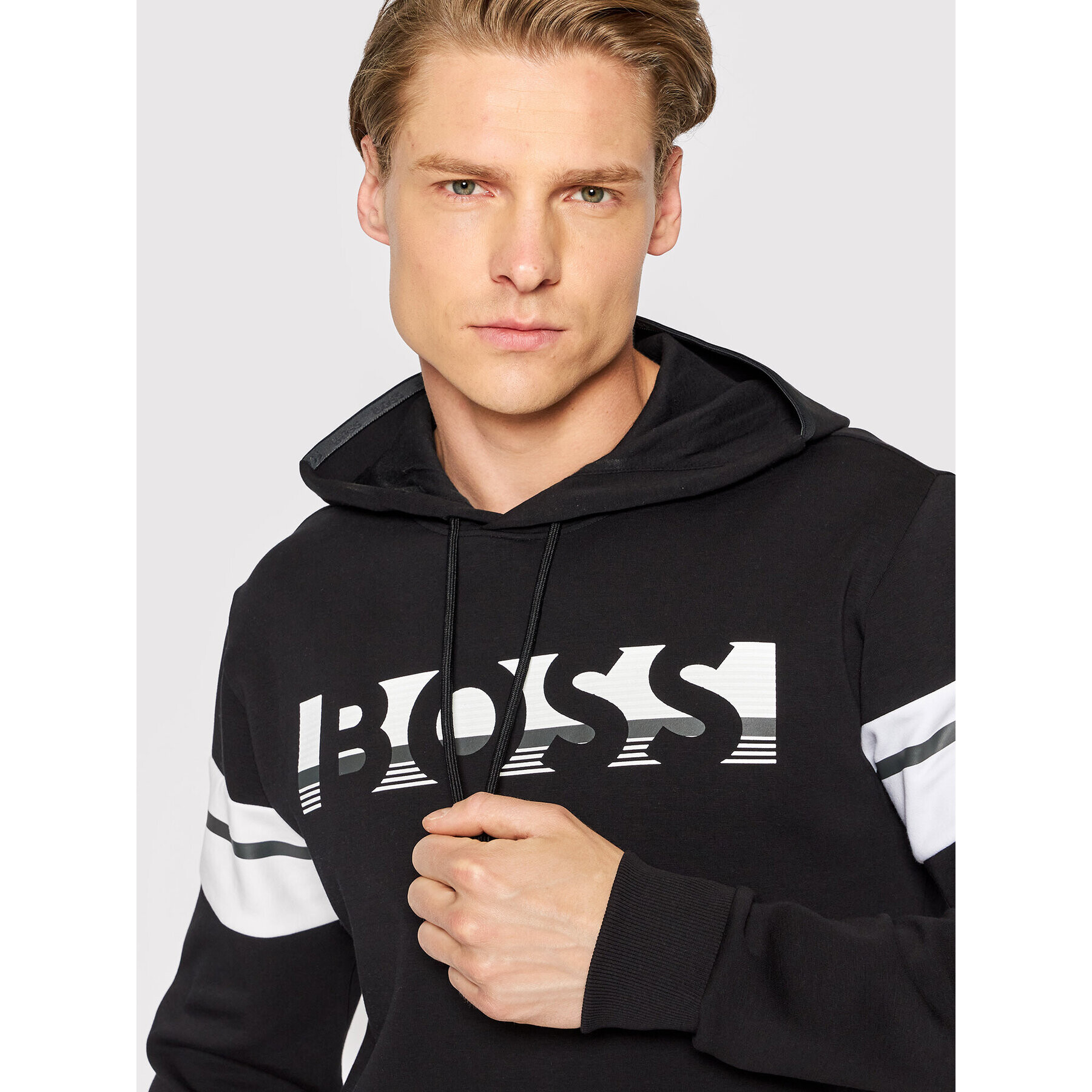 Boss Mikina Soody 1 50465949 Čierna Regular Fit - Pepit.sk