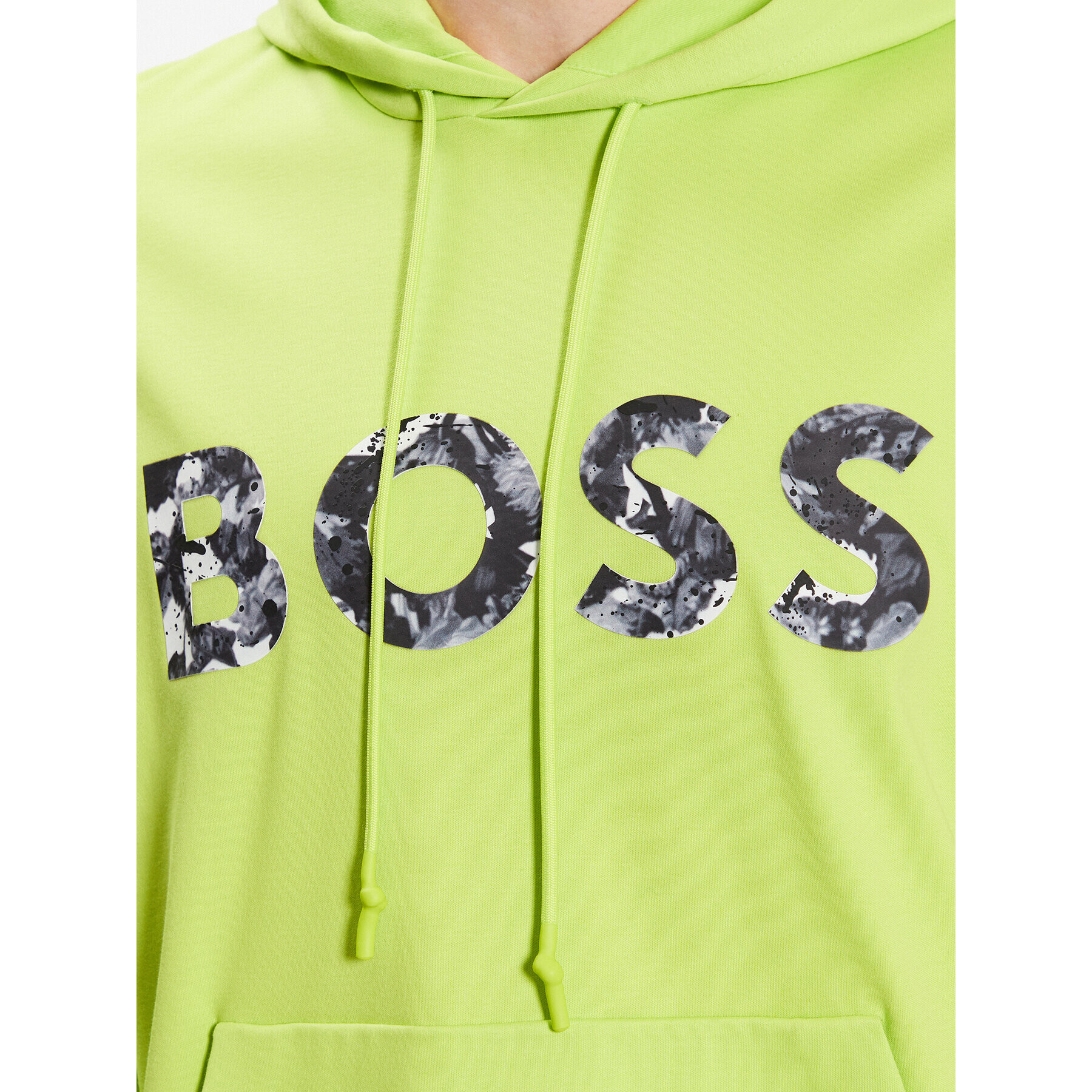 Boss Mikina Soody Lotus 50489152 Zelená Relaxed Fit - Pepit.sk