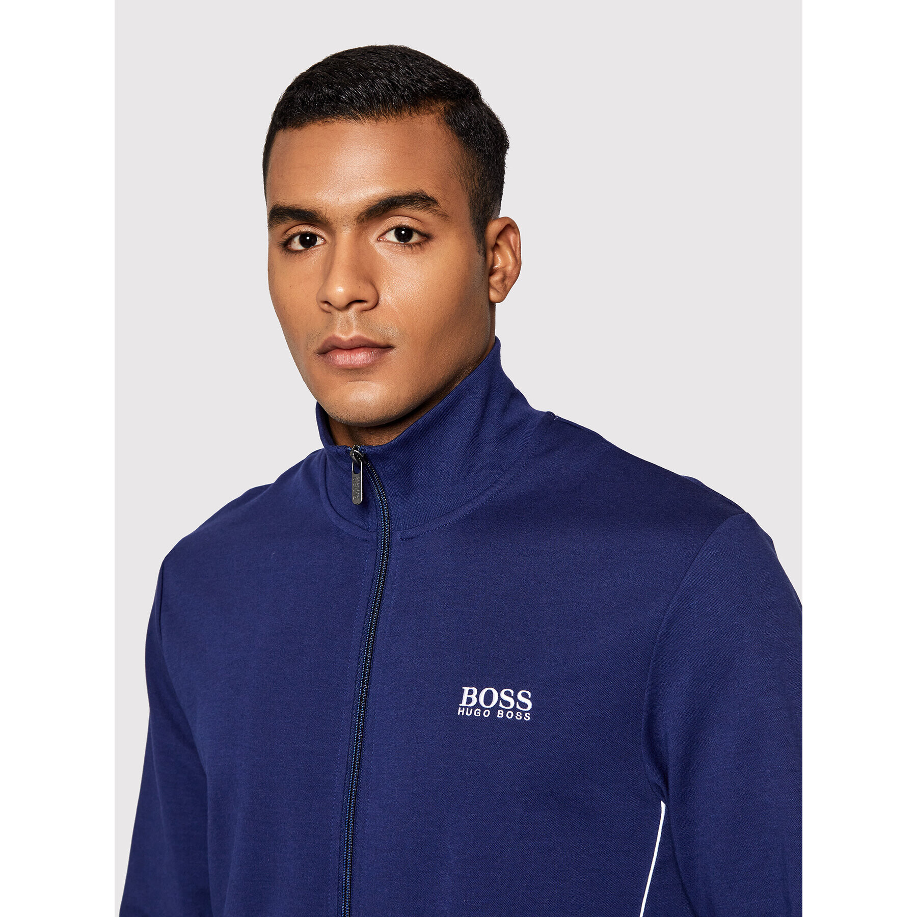 Boss Mikina Tracksuit 50460266 Tmavomodrá Regular Fit - Pepit.sk