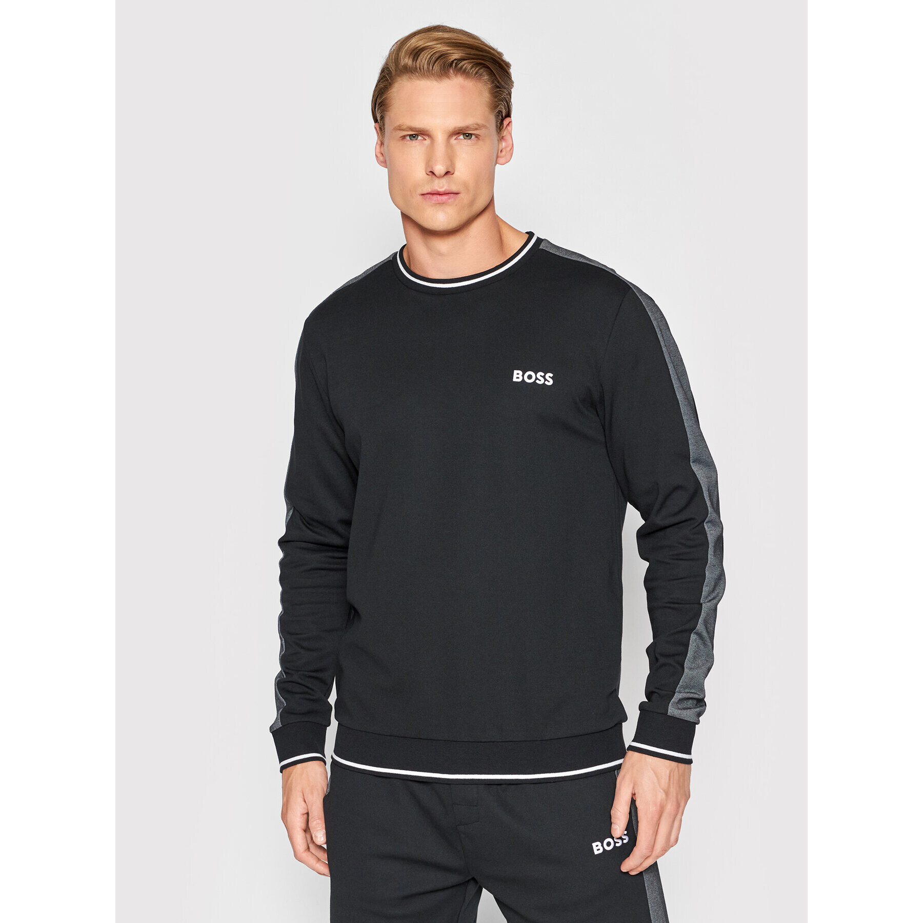 Boss Mikina Tracksuit 50469636 Čierna Regular Fit - Pepit.sk