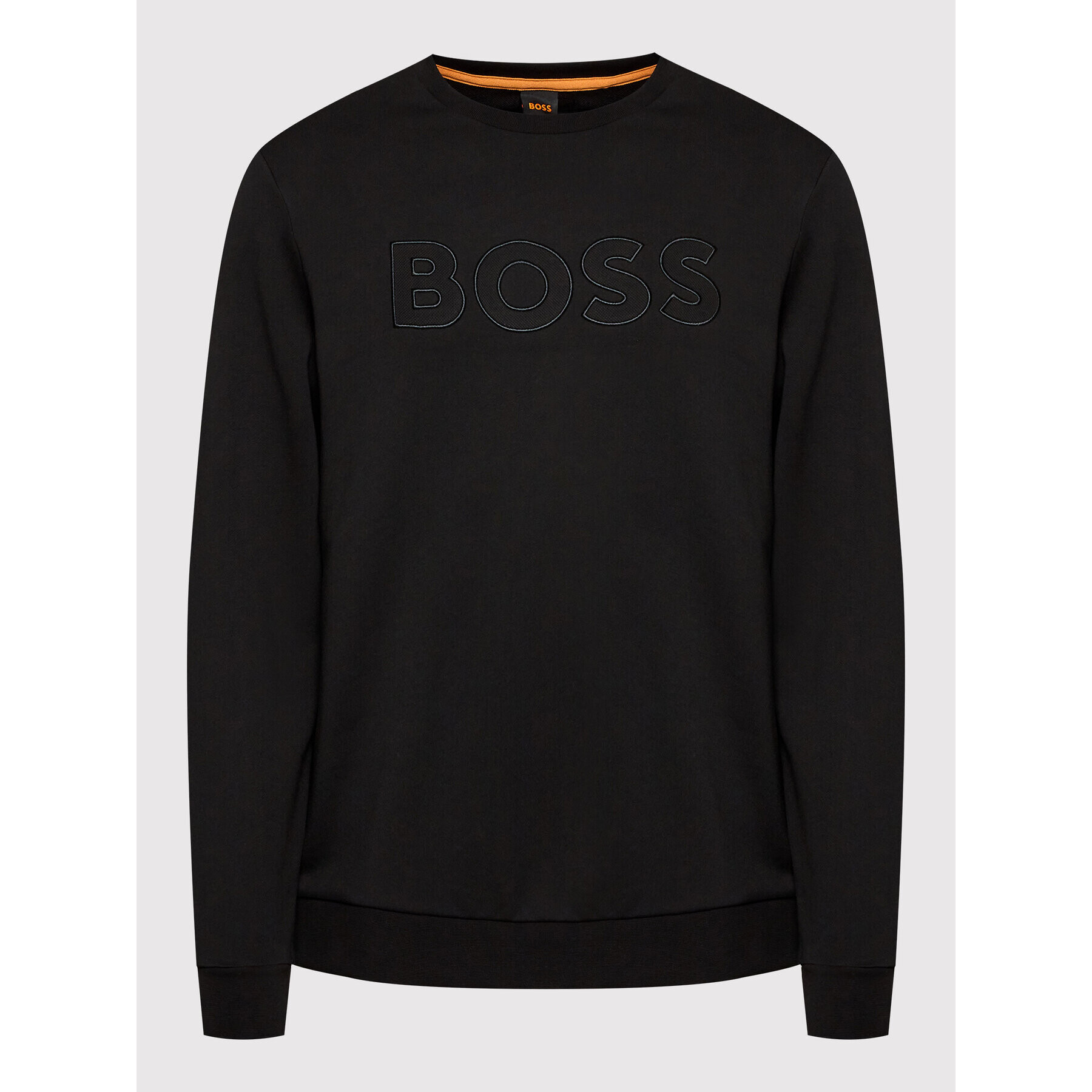 Boss Mikina Welogocrew 50472421 Čierna Regular Fit - Pepit.sk