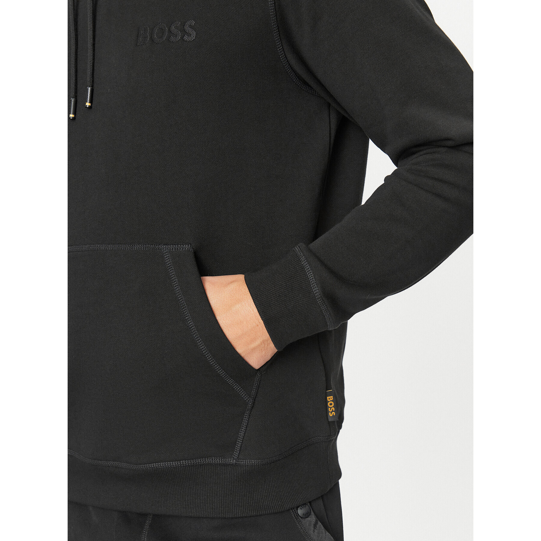 Boss Mikina Weteddy 50501378 Čierna Relaxed Fit - Pepit.sk