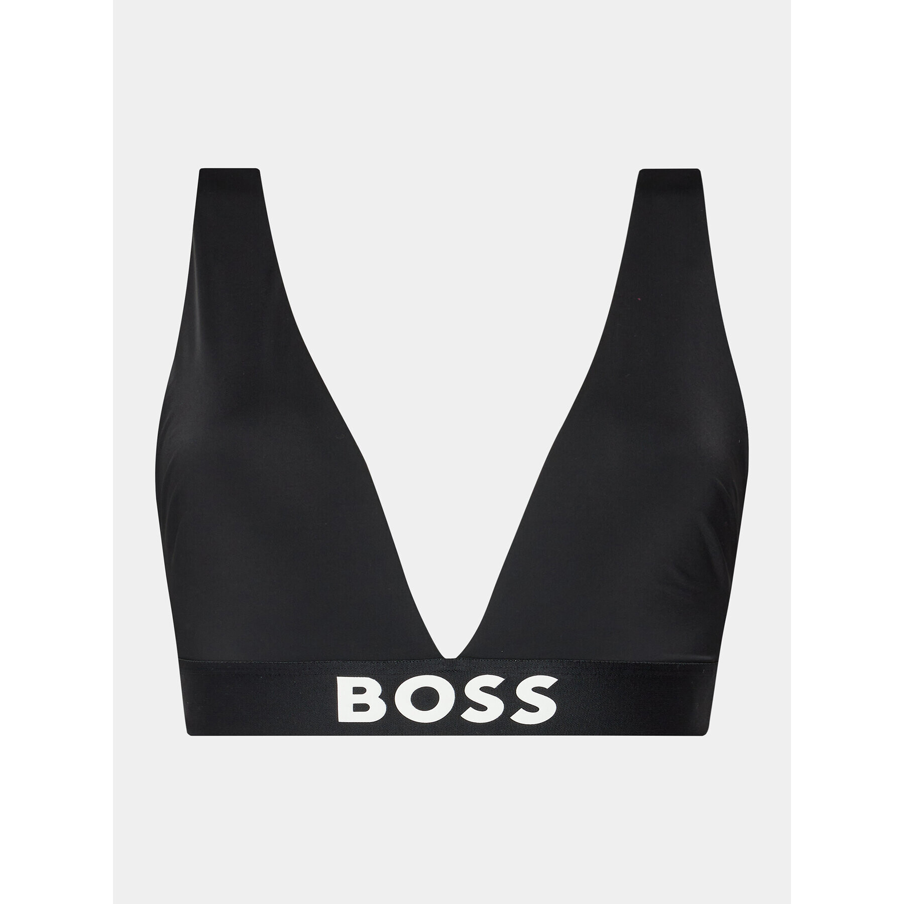 Boss Podprsenka Bralette Triangle Padded Stmt 50497878 Čierna - Pepit.sk