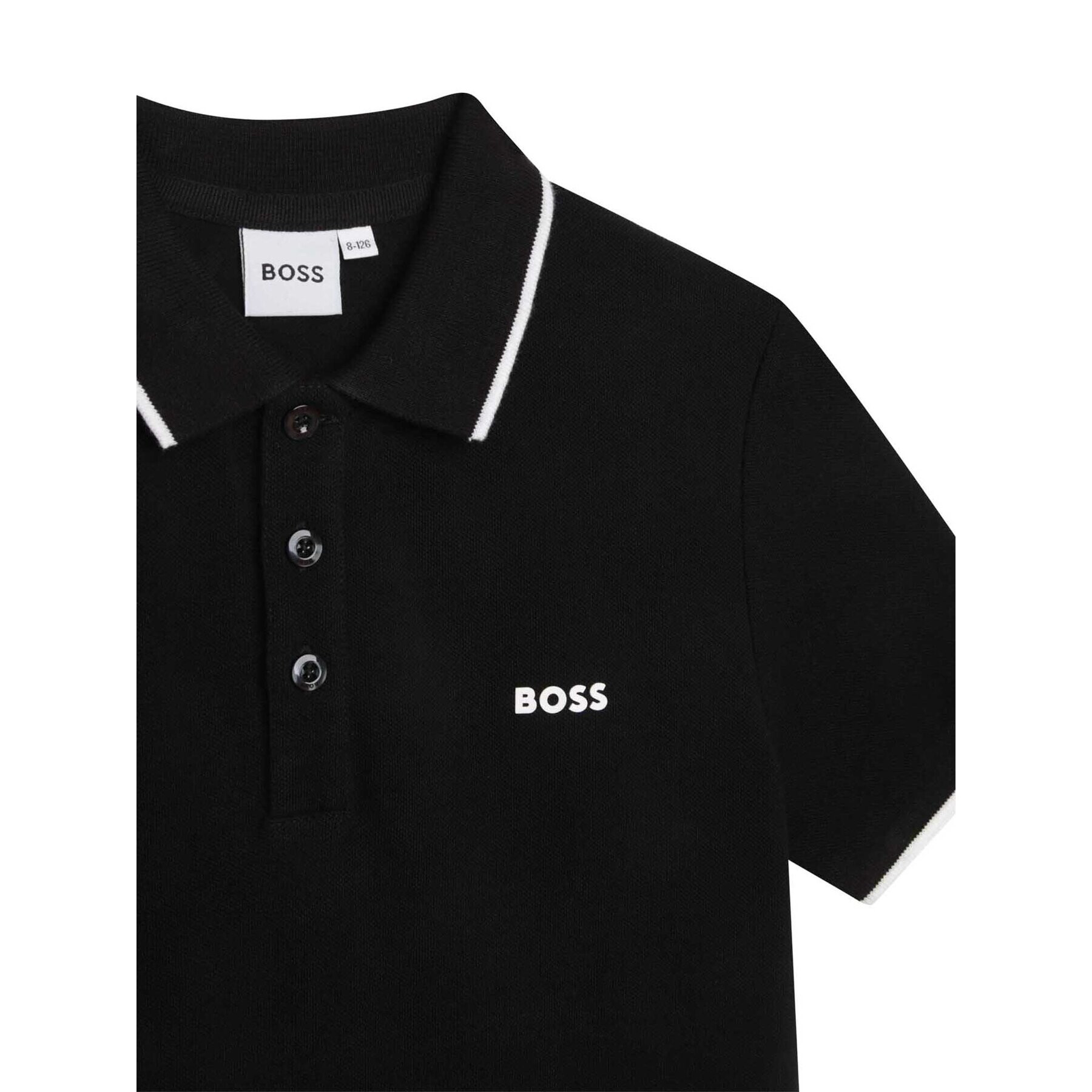 Boss Polokošeľa J25P26 S Čierna Regular Fit - Pepit.sk