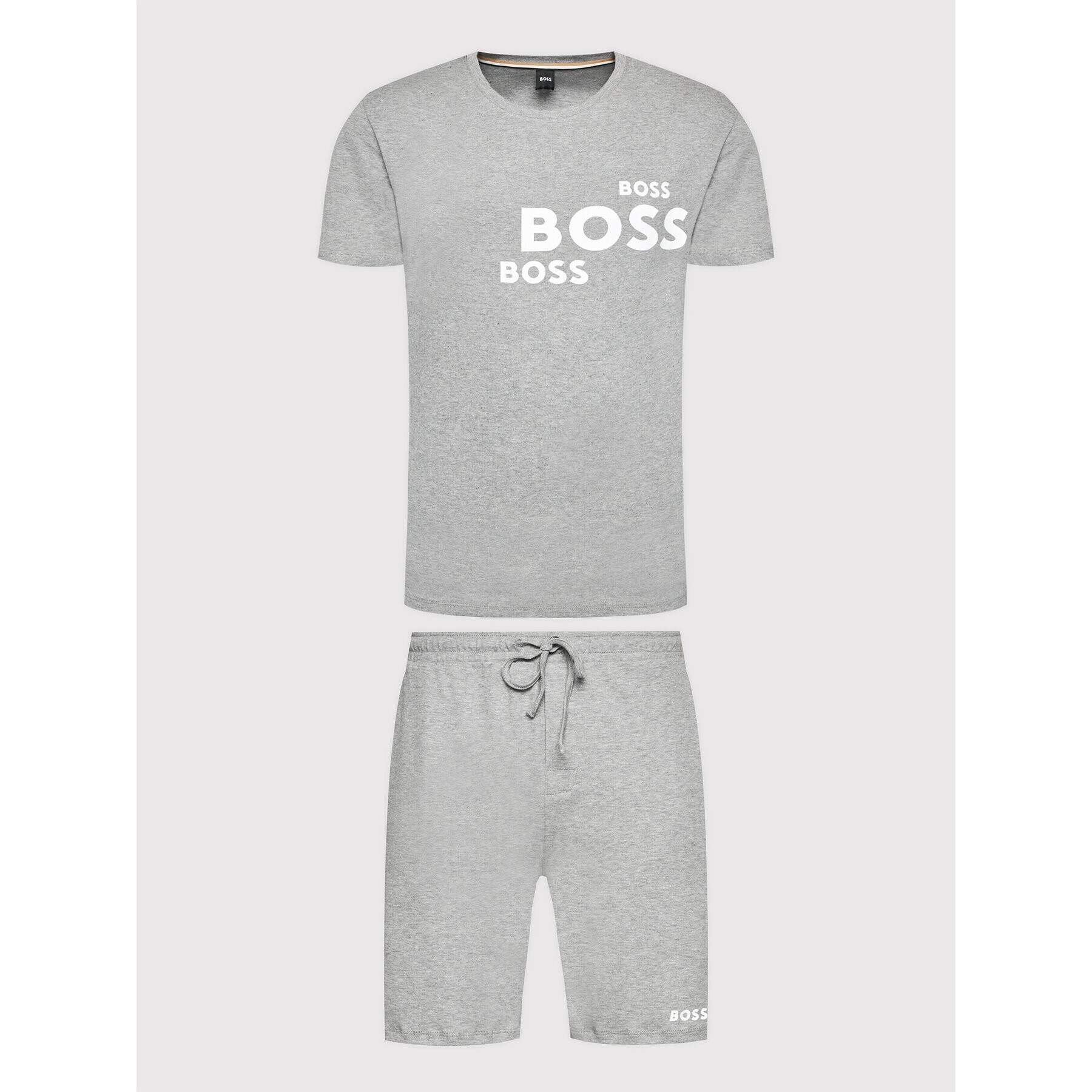 Boss Pyžamo 50472816 Sivá Relaxed Fit - Pepit.sk