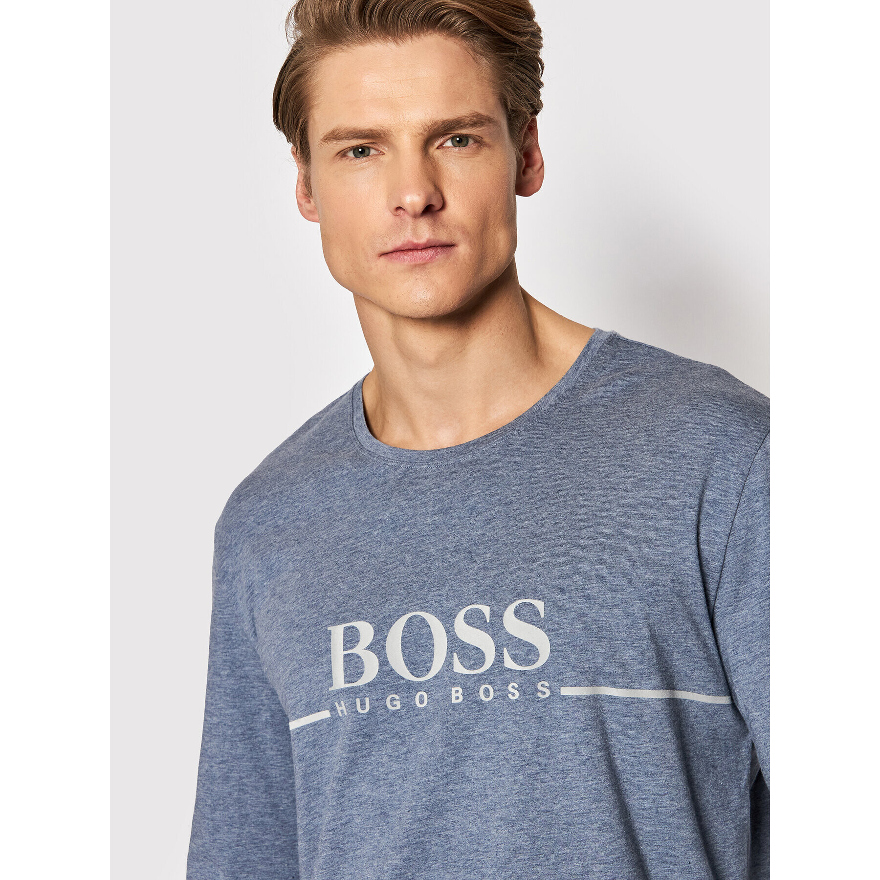 Boss Pyžamo Cosy 50463508 Farebná Regular Fit - Pepit.sk