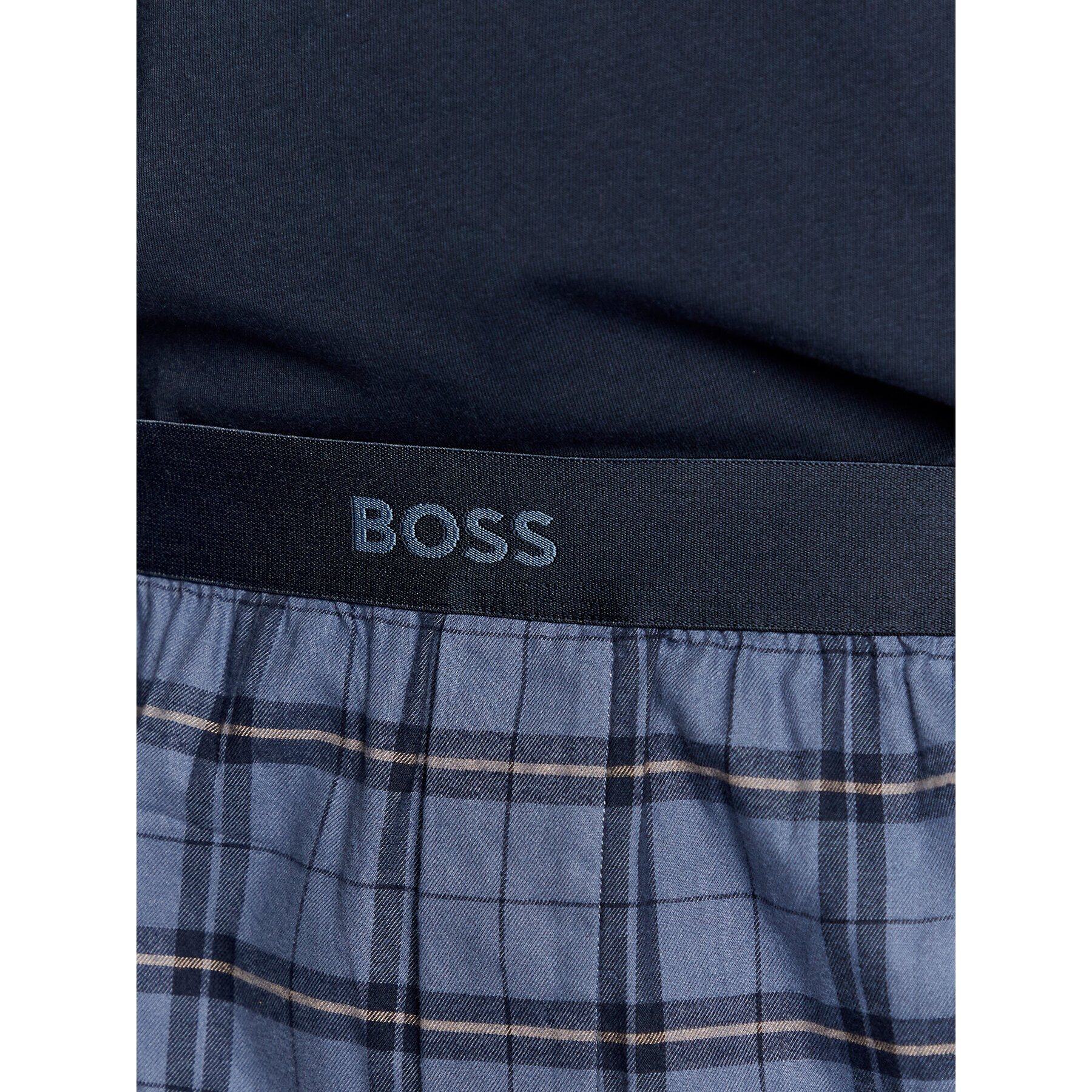 Boss Pyžamo Dynamic 50479362 Tmavomodrá Regular Fit - Pepit.sk