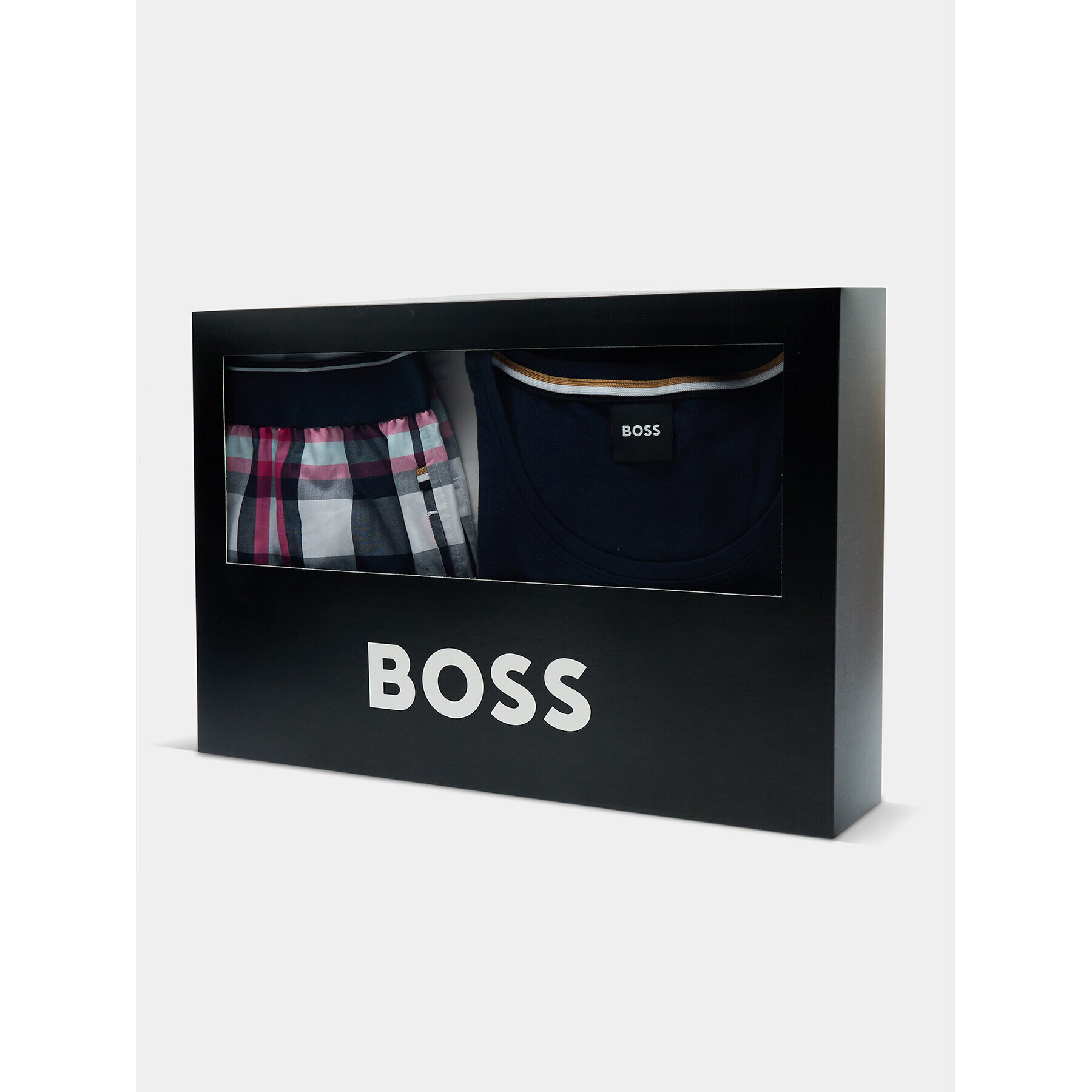 Boss Pyžamo Urban 50492519 Tmavomodrá Regular Fit - Pepit.sk