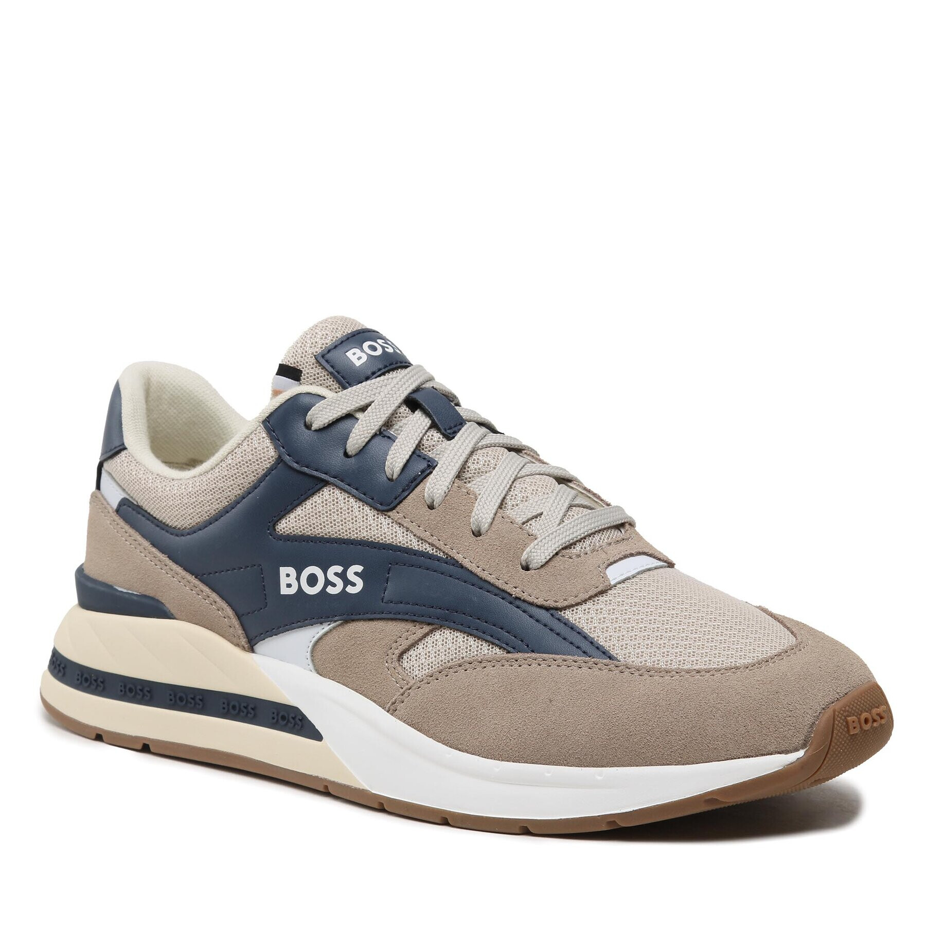 Boss Sneakersy 50493214 Béžová - Pepit.sk