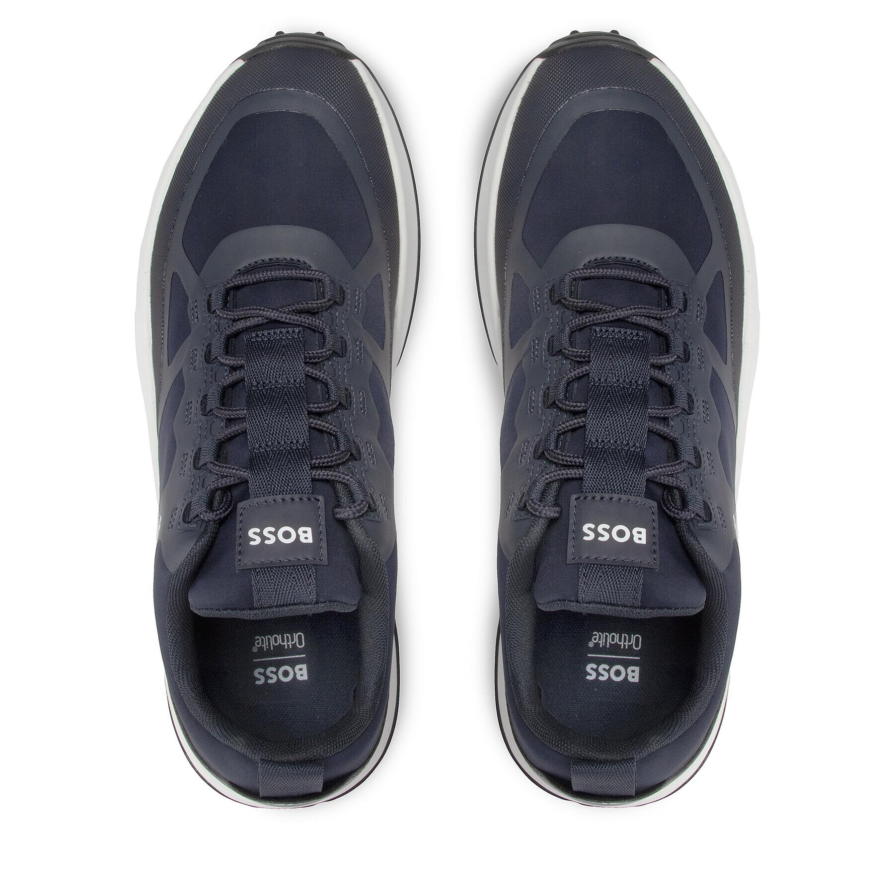 Boss Sneakersy Cedric Runn 50480883 10232558 01 Čierna - Pepit.sk