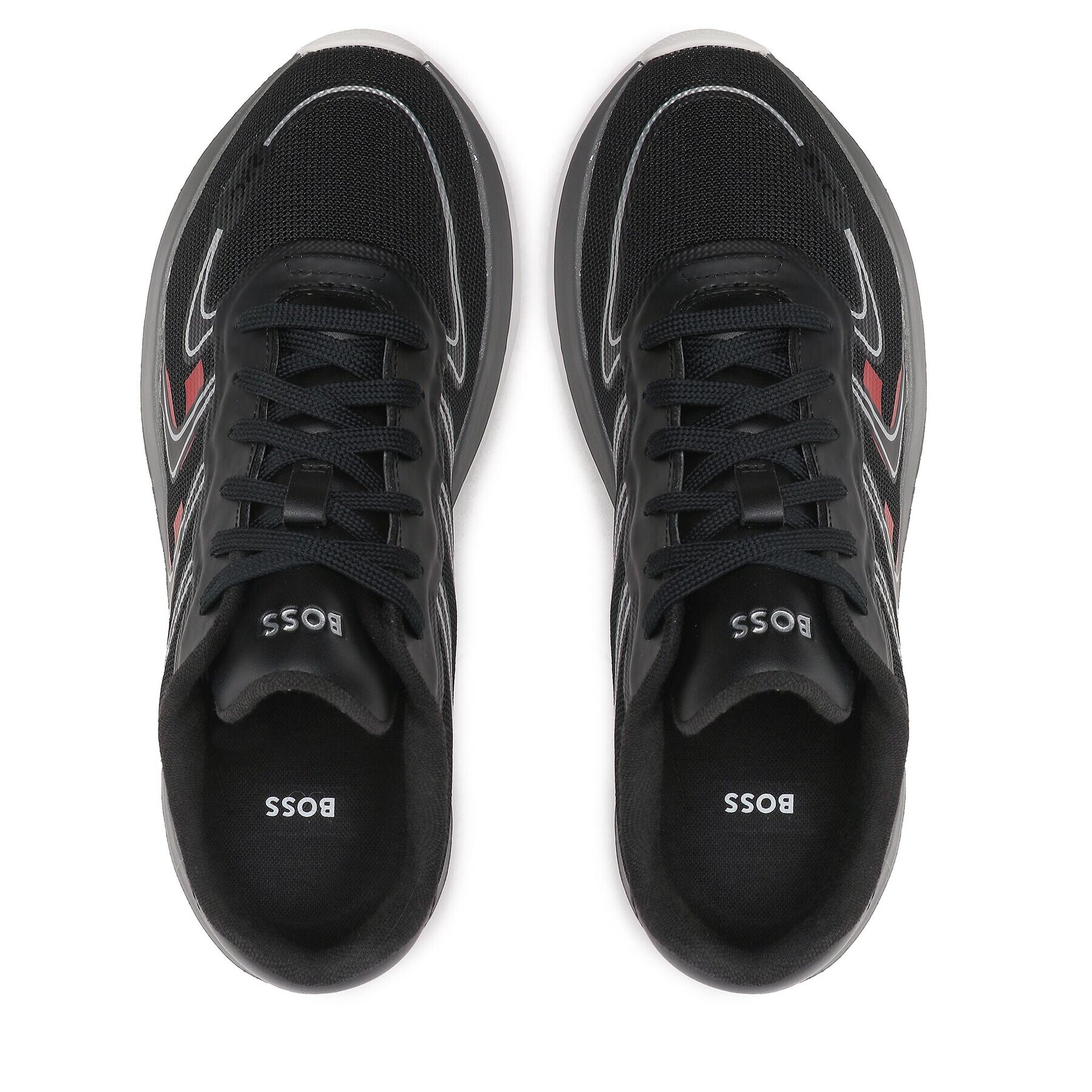 Boss Sneakersy Dean 50487560 10248113 01 Čierna - Pepit.sk