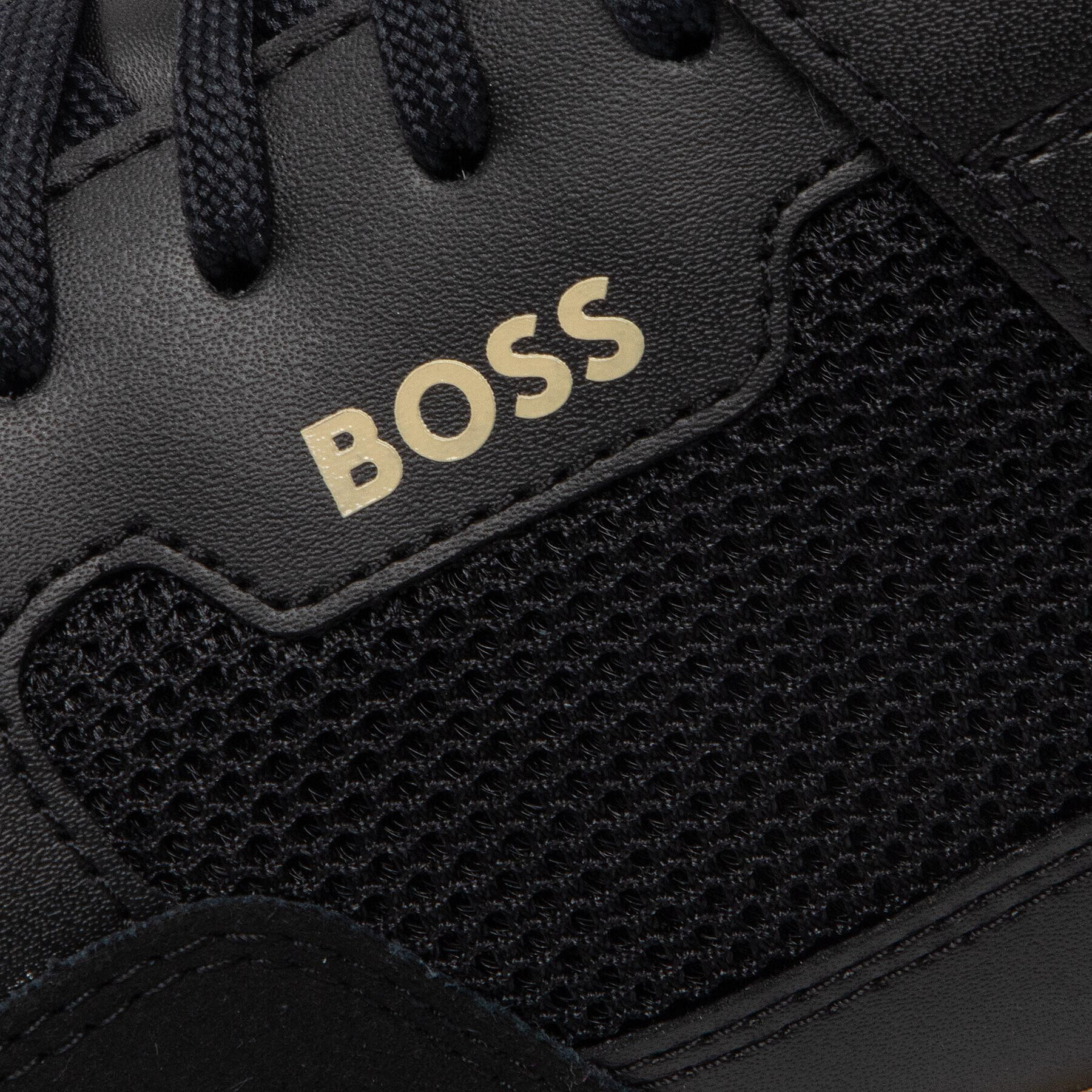 Boss Sneakersy Dean Runn 50474955 10240740 01 Čierna - Pepit.sk