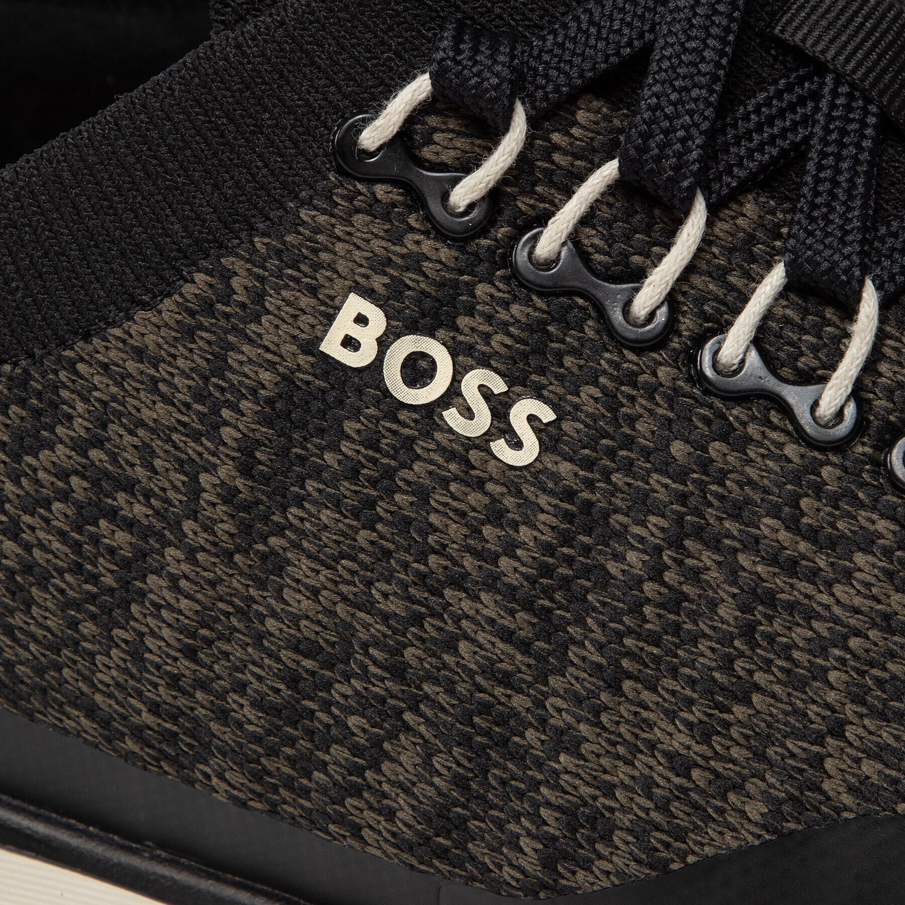 Boss Sneakersy Dean Runn 50480567 10232616 01 Zelená - Pepit.sk