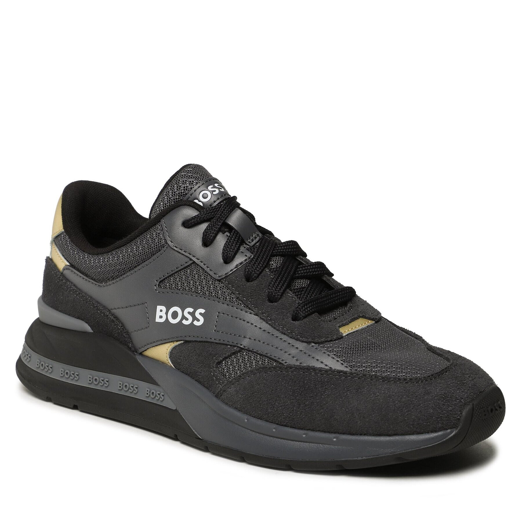 Boss Sneakersy Kurt 50499076 Čierna - Pepit.sk