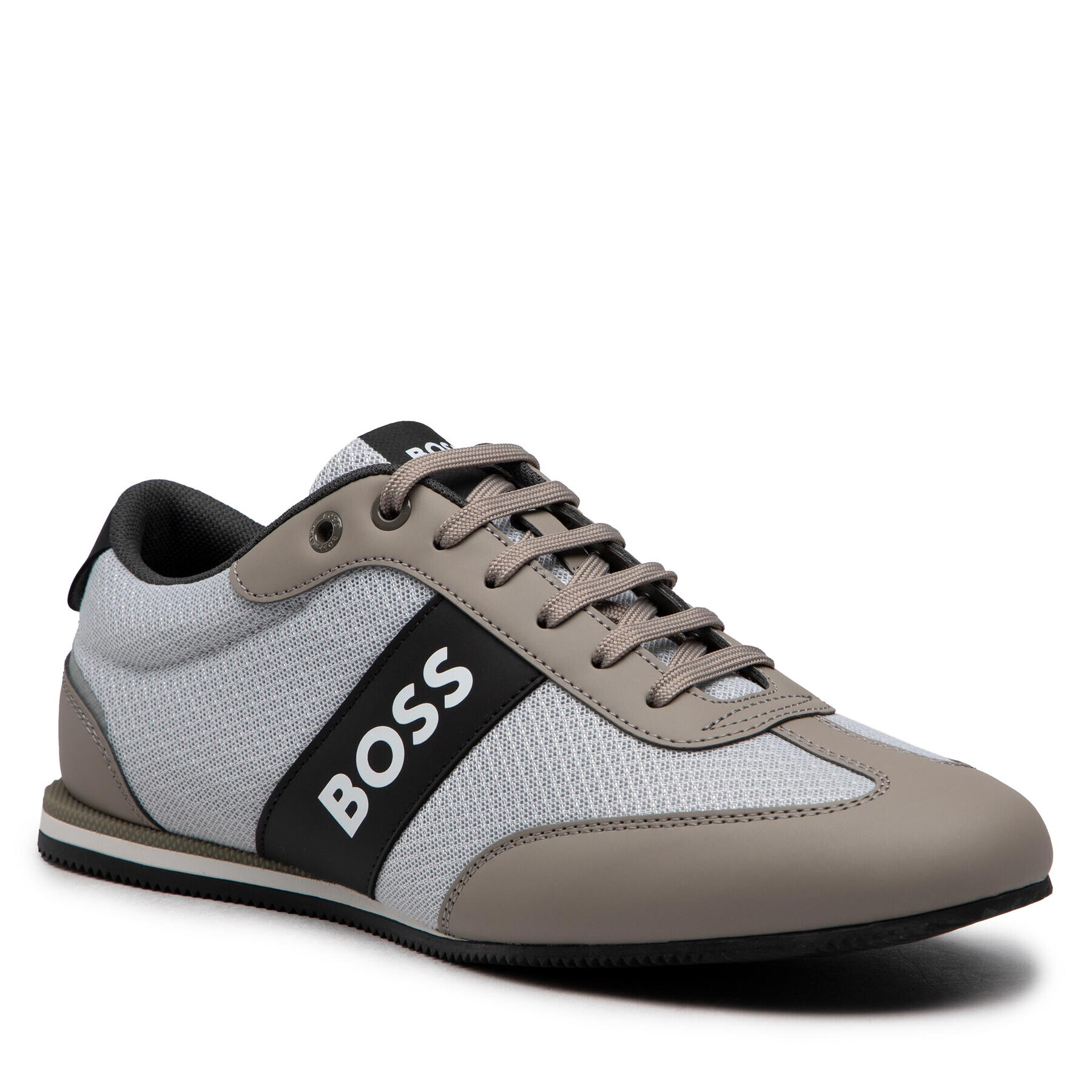 Boss Sneakersy Rusham 50470180 10199225 01 Béžová - Pepit.sk