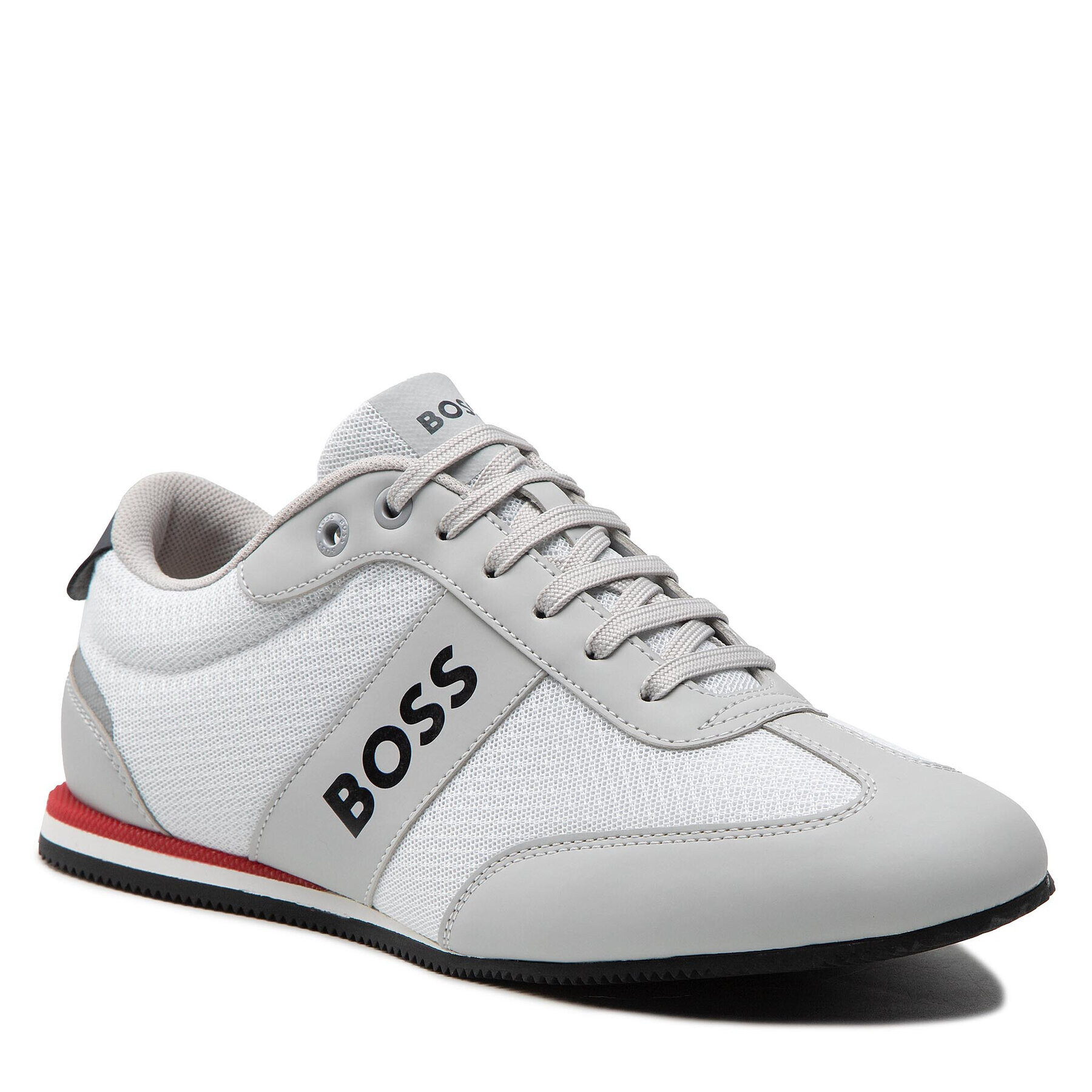 Boss Sneakersy Rusham 50470180 10199225 01 Biela - Pepit.sk