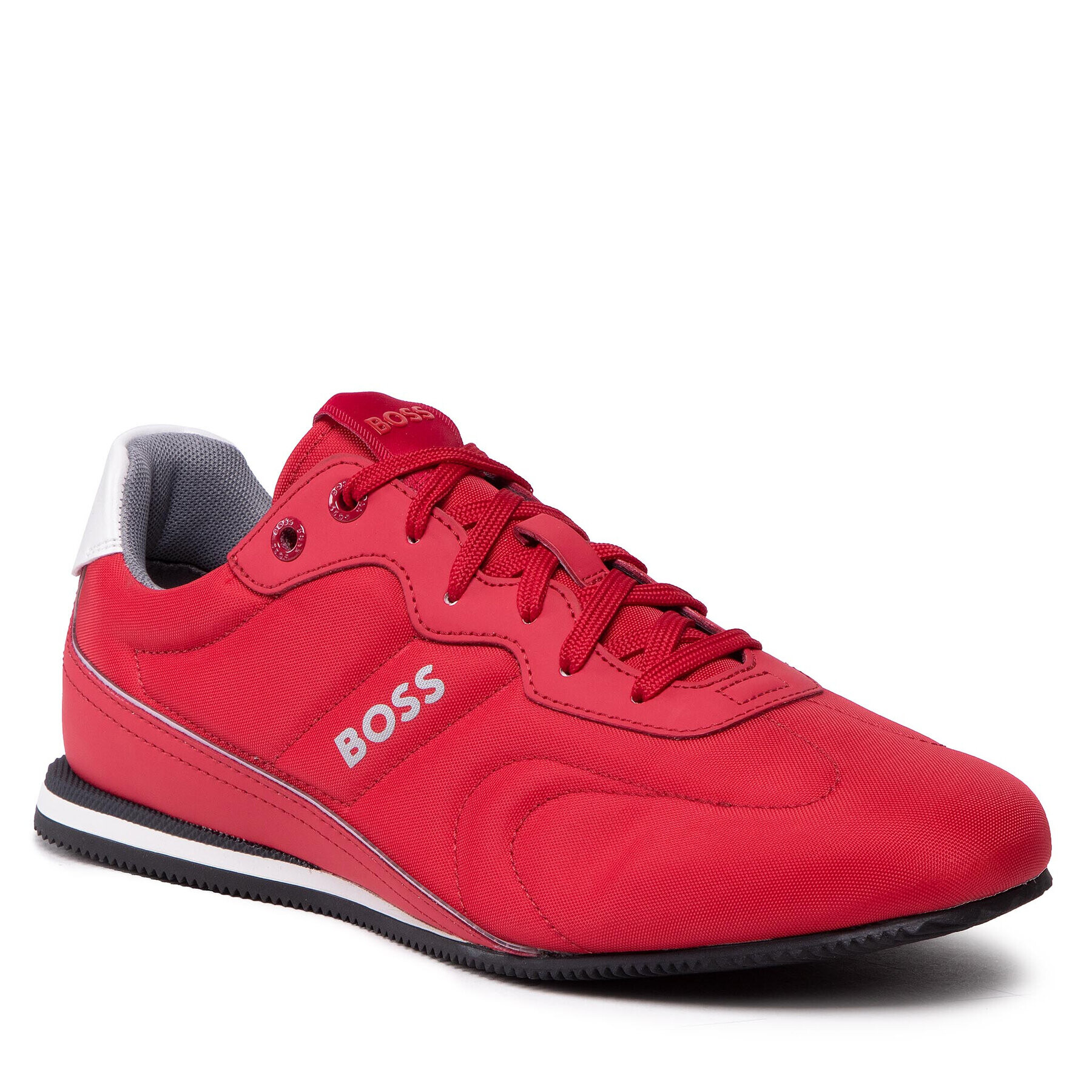 Boss Sneakersy Rusham 50474760 10243344 01 Červená - Pepit.sk