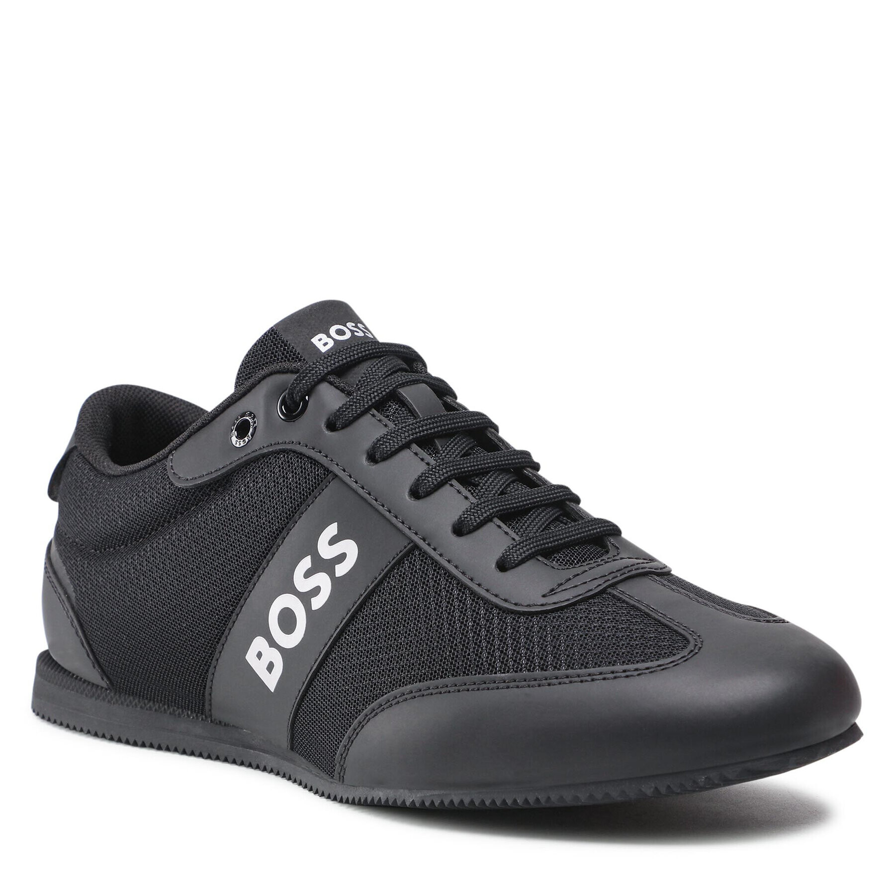 Boss Sneakersy Rushman Low 50470180 10199225 01 Čierna - Pepit.sk