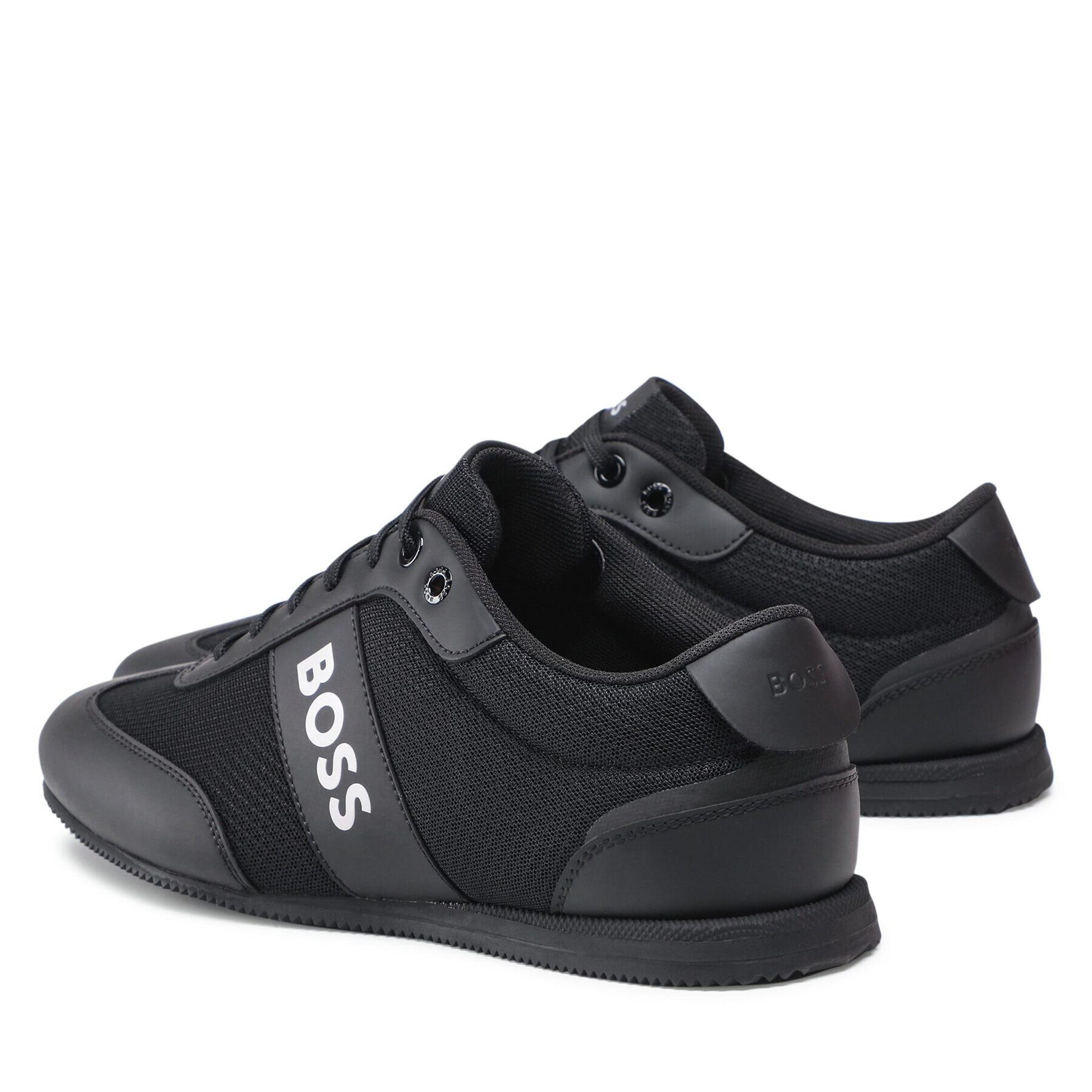 Boss Sneakersy Rushman Low 50470180 10199225 01 Čierna - Pepit.sk