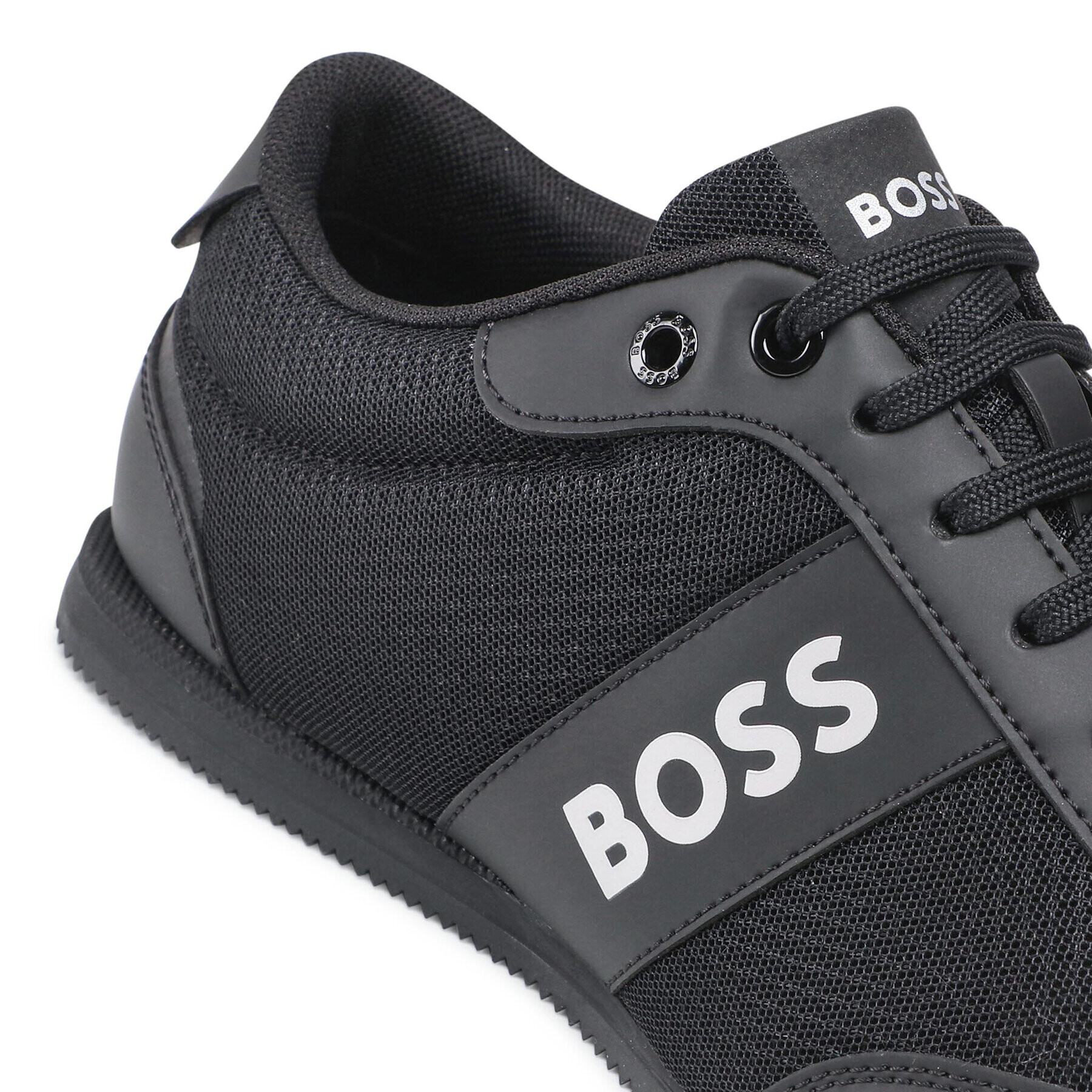 Boss Sneakersy Rushman Low 50470180 10199225 01 Čierna - Pepit.sk