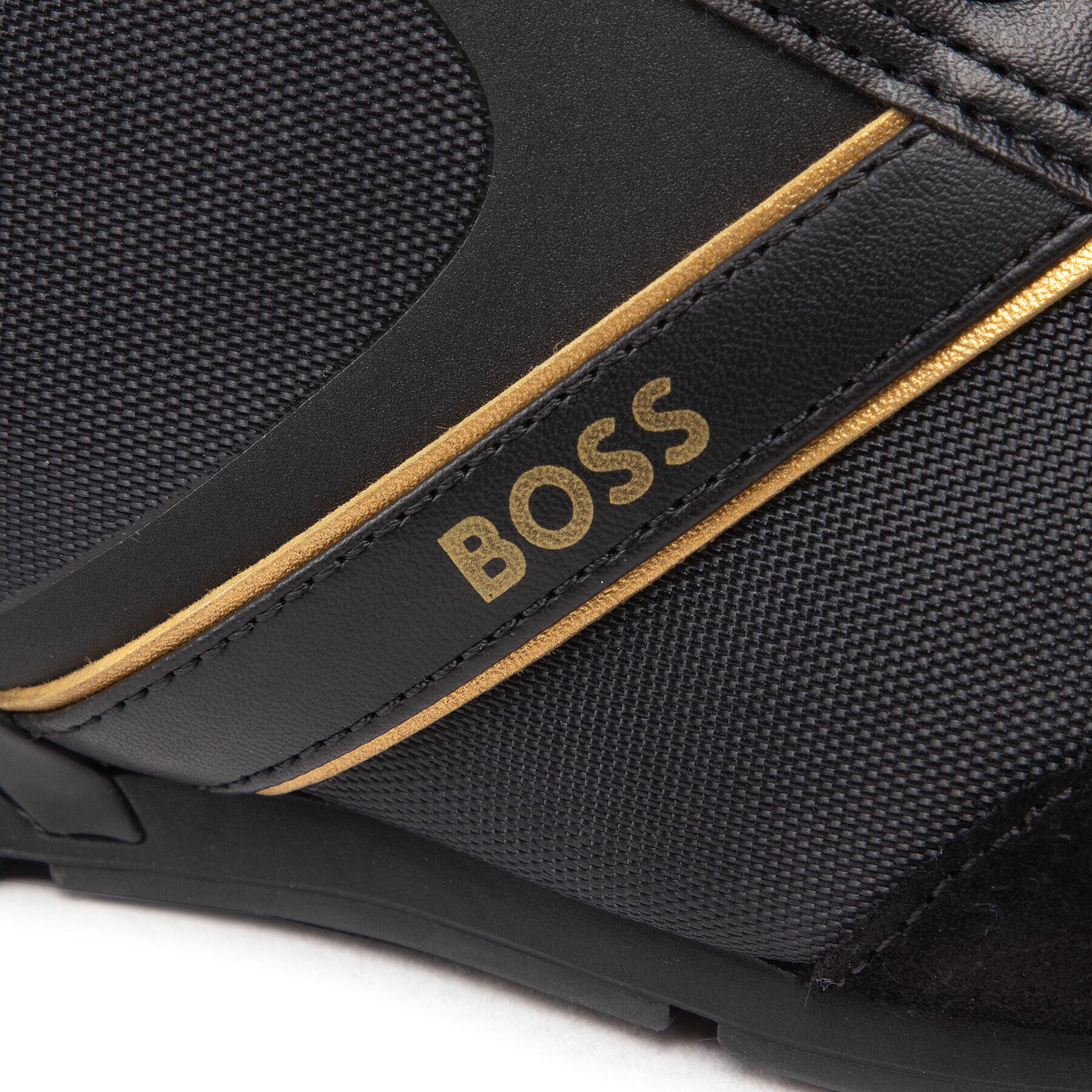 Boss Sneakersy Saturn 50471235 10216105 01 Čierna - Pepit.sk