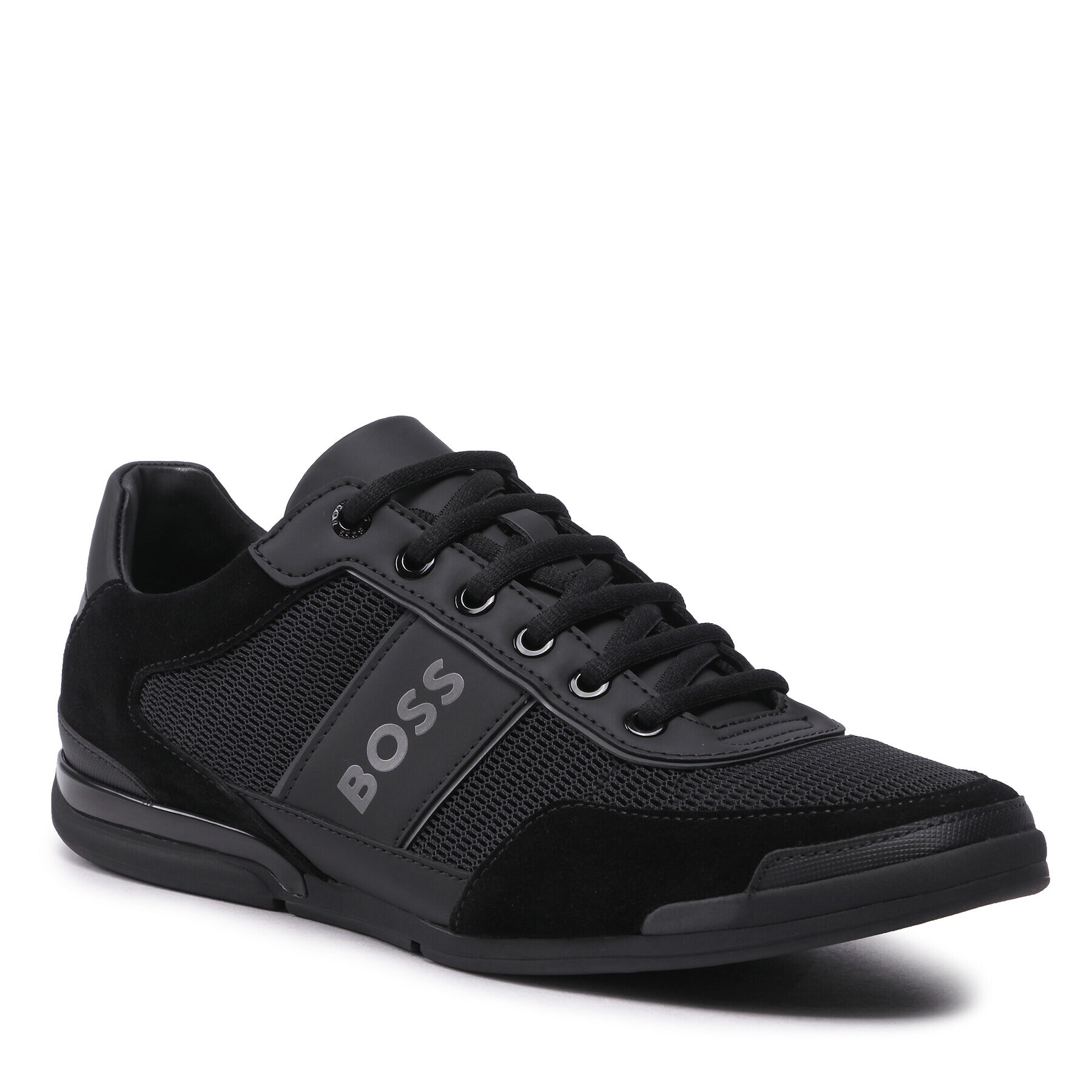 Boss Sneakersy Saturn 50485629 10247473 01 Čierna - Pepit.sk