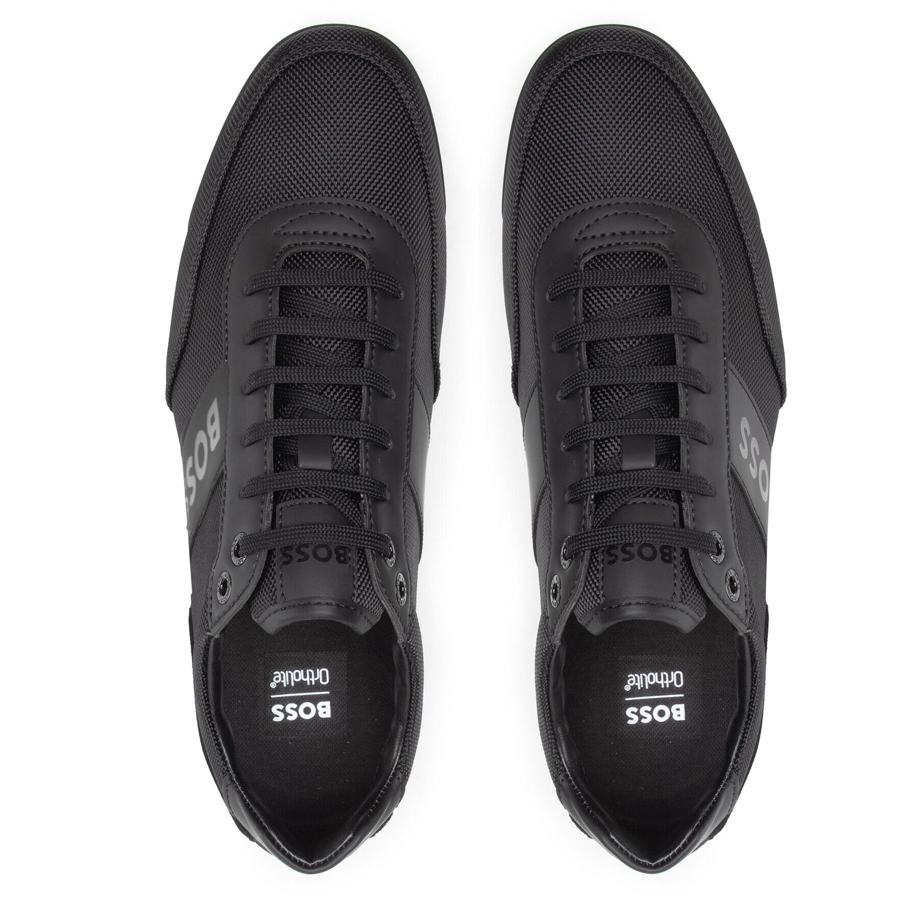 Boss Sneakersy Saturn Lowp 50470364 10240011 01 Čierna - Pepit.sk