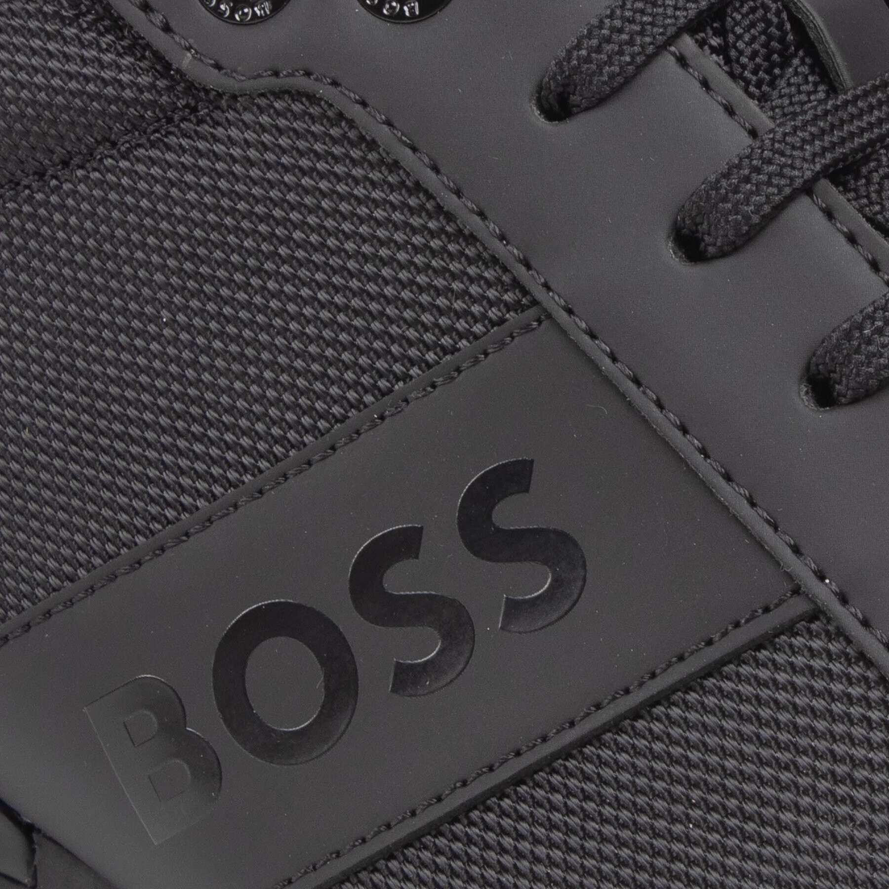 Boss Sneakersy Saturn Lowp 50470364 10240011 01 Čierna - Pepit.sk