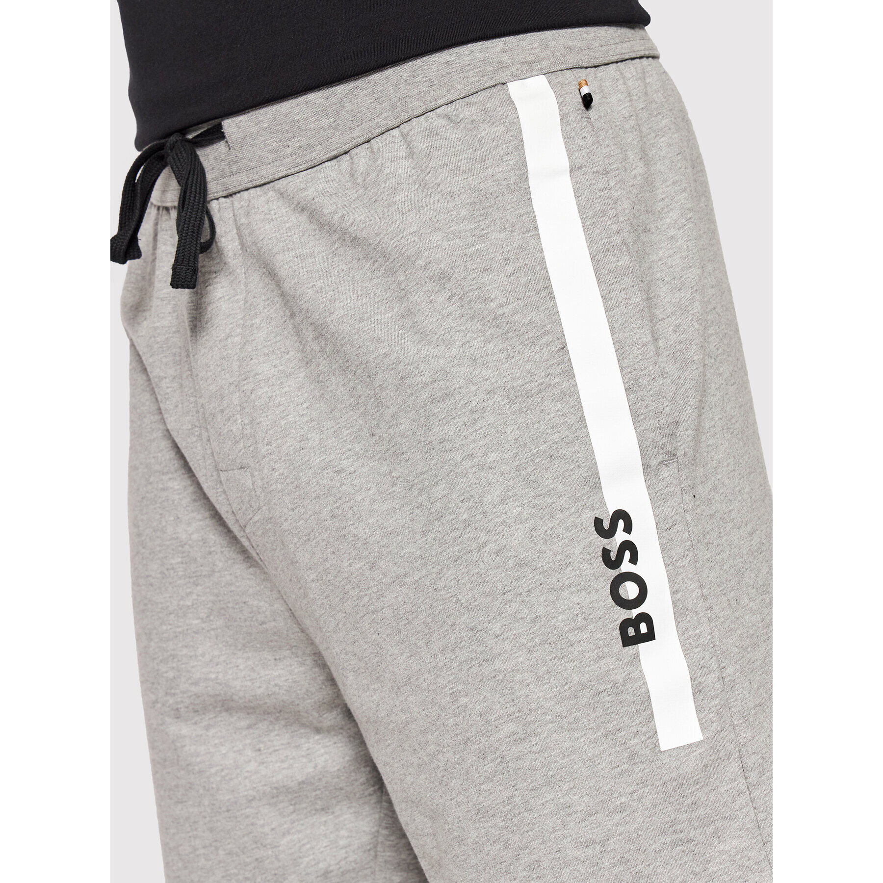 Boss Športové kraťasy Authentic 50465769 Sivá Regular Fit - Pepit.sk