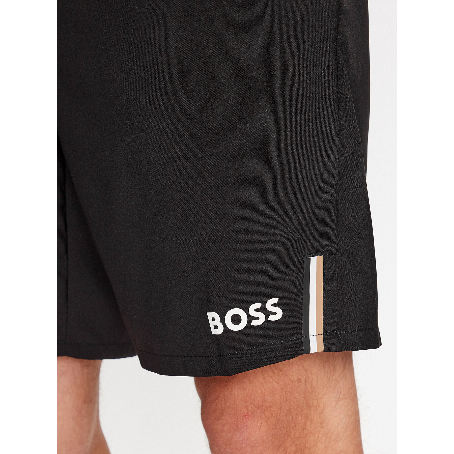 Boss Športové kraťasy S_Game 50500643 Čierna Regular Fit - Pepit.sk