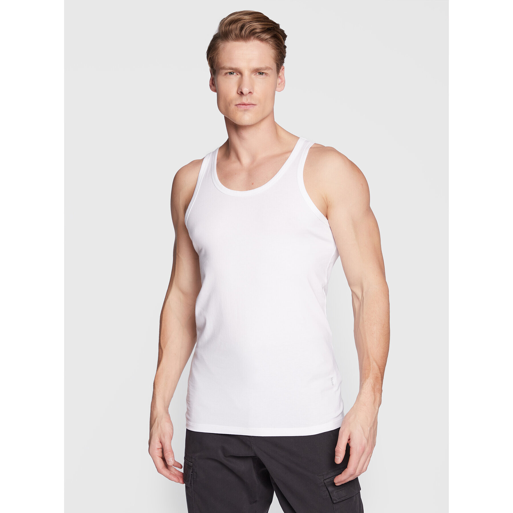 Boss Súprava 2 tank topov Modern 50475291 Biela Slim Fit - Pepit.sk