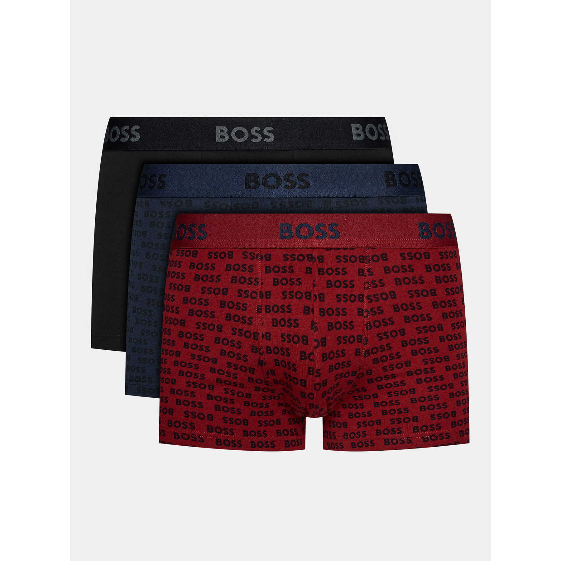 Boss Súprava 3 kusov boxeriek Trunk 3P 2Design G 50499778 Čierna - Pepit.sk